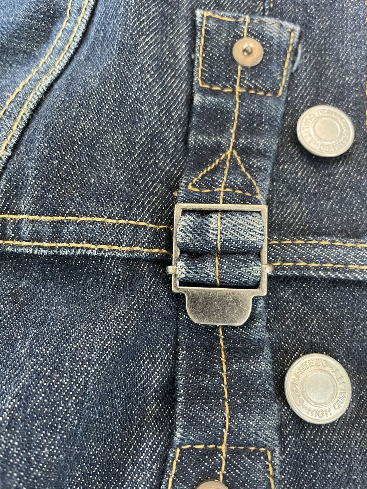 Japanese Brand Father & Son Selvedge Redline Denim Size US 32 / EU 48 - 20 Thumbnail