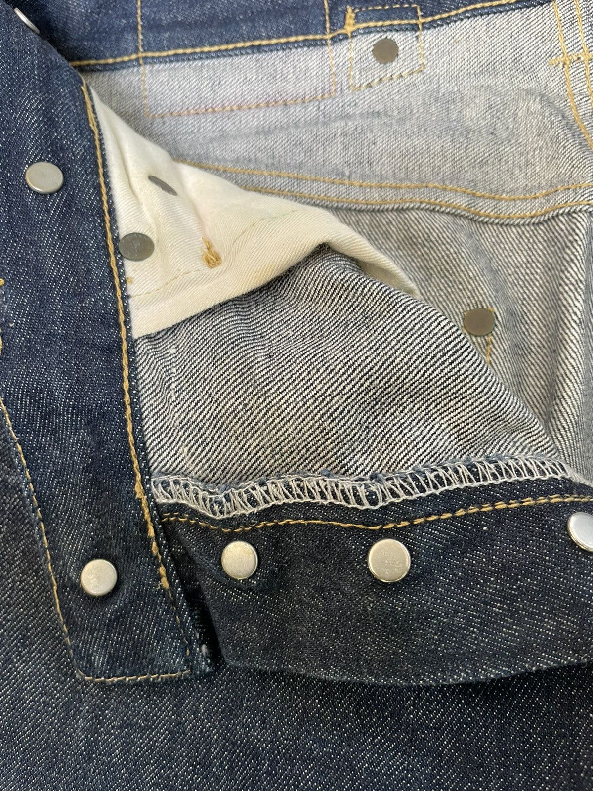 Japanese Brand Father & Son Selvedge Redline Denim Size US 32 / EU 48 - 17 Thumbnail