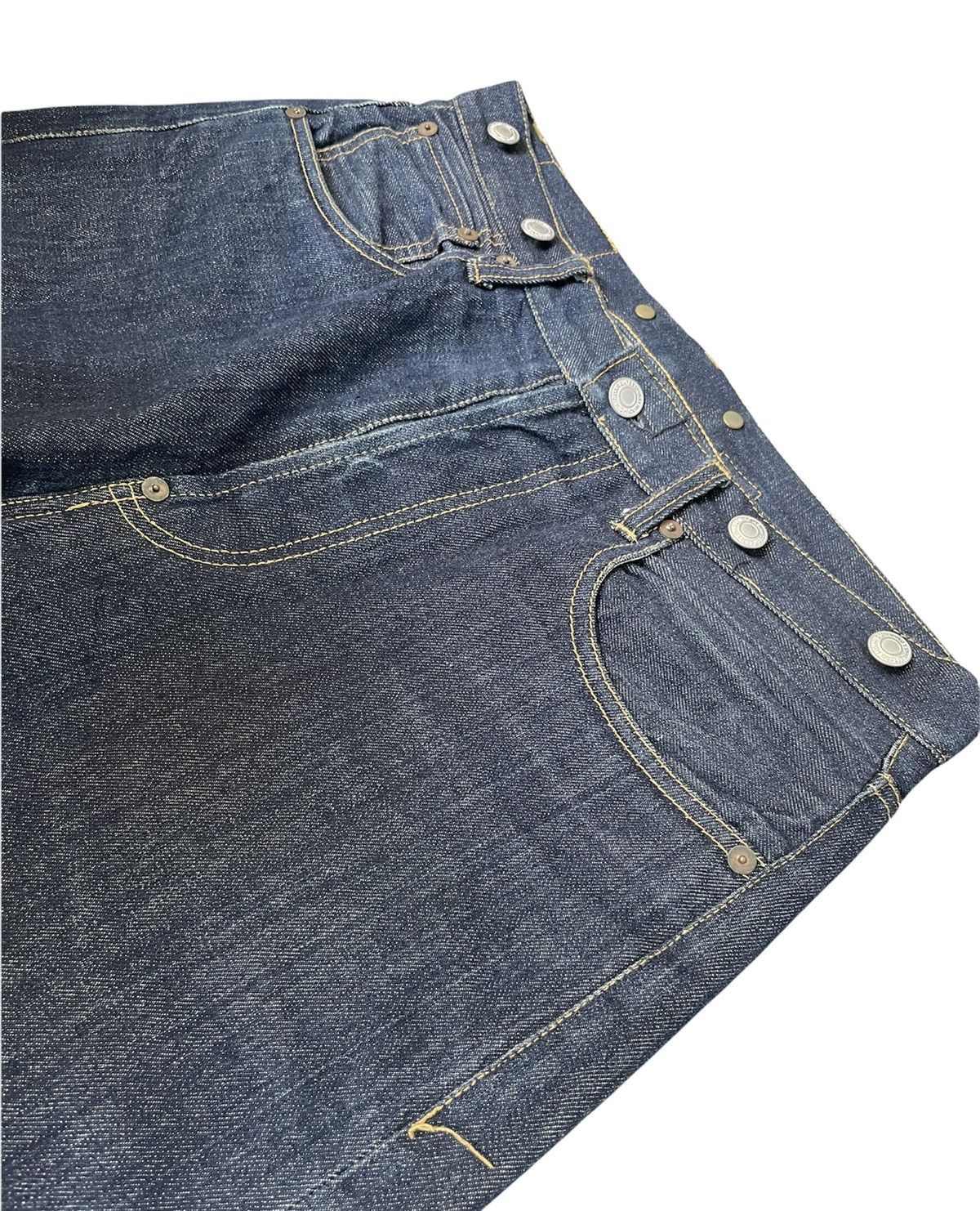 Japanese Brand Father & Son Selvedge Redline Denim Size US 32 / EU 48 - 5 Thumbnail