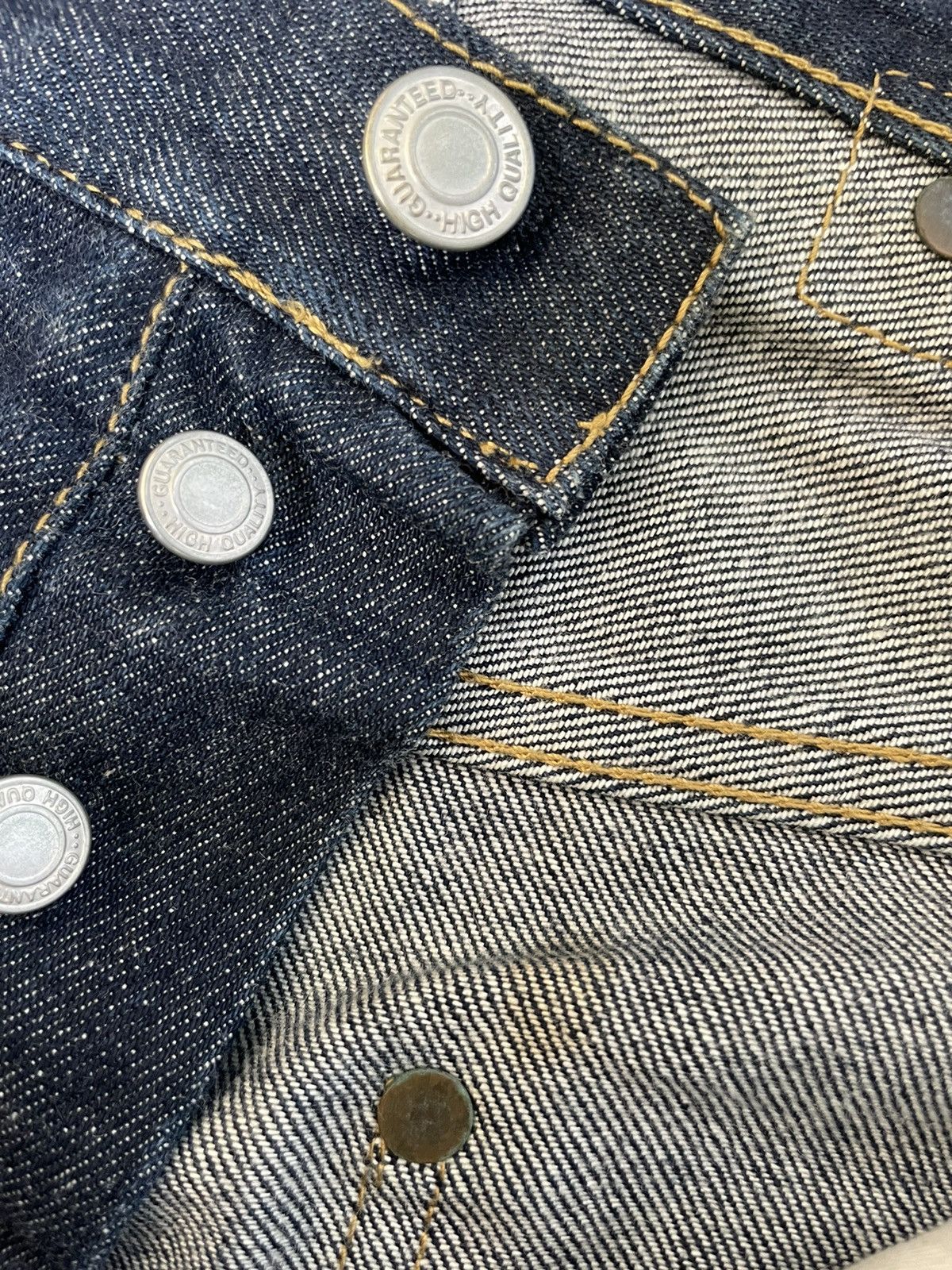Japanese Brand Father & Son Selvedge Redline Denim Size US 32 / EU 48 - 14 Thumbnail