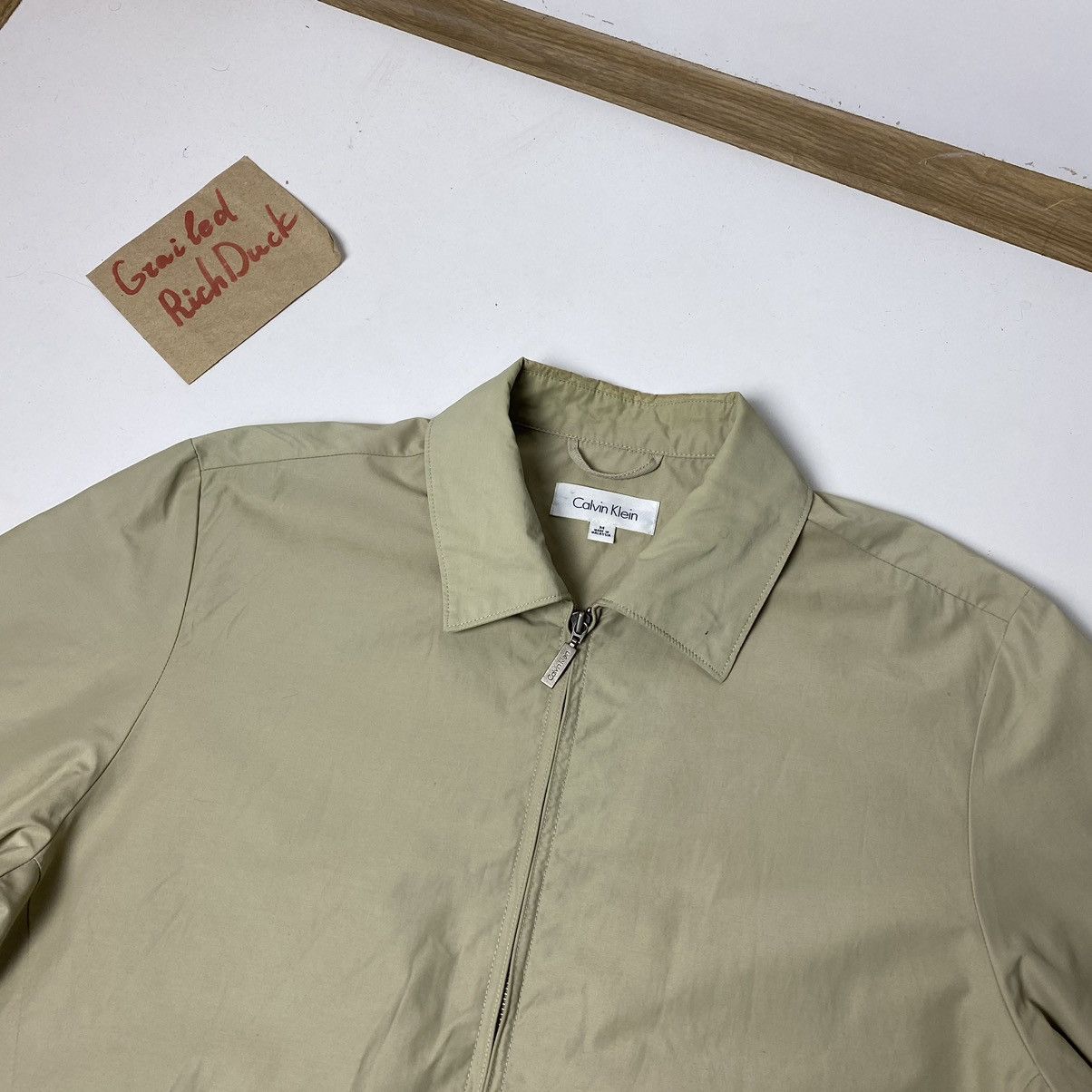 Calvin Klein Vintage Calvin Klein Windbreaker Harrington Style Jacket Size US M / EU 48-50 / 2 - 3 Thumbnail