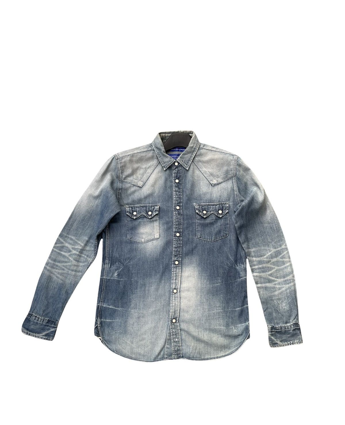 Designer Vanquish X Ryo Ishikawa Selvedge Western Shirt Size US M / EU 48-50 / 2 - 1 Thumbnail