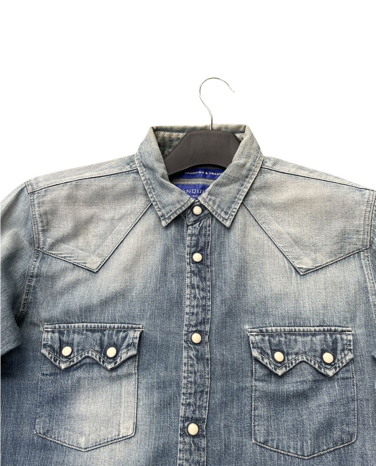 Designer Vanquish X Ryo Ishikawa Selvedge Western Shirt Size US M / EU 48-50 / 2 - 5 Thumbnail