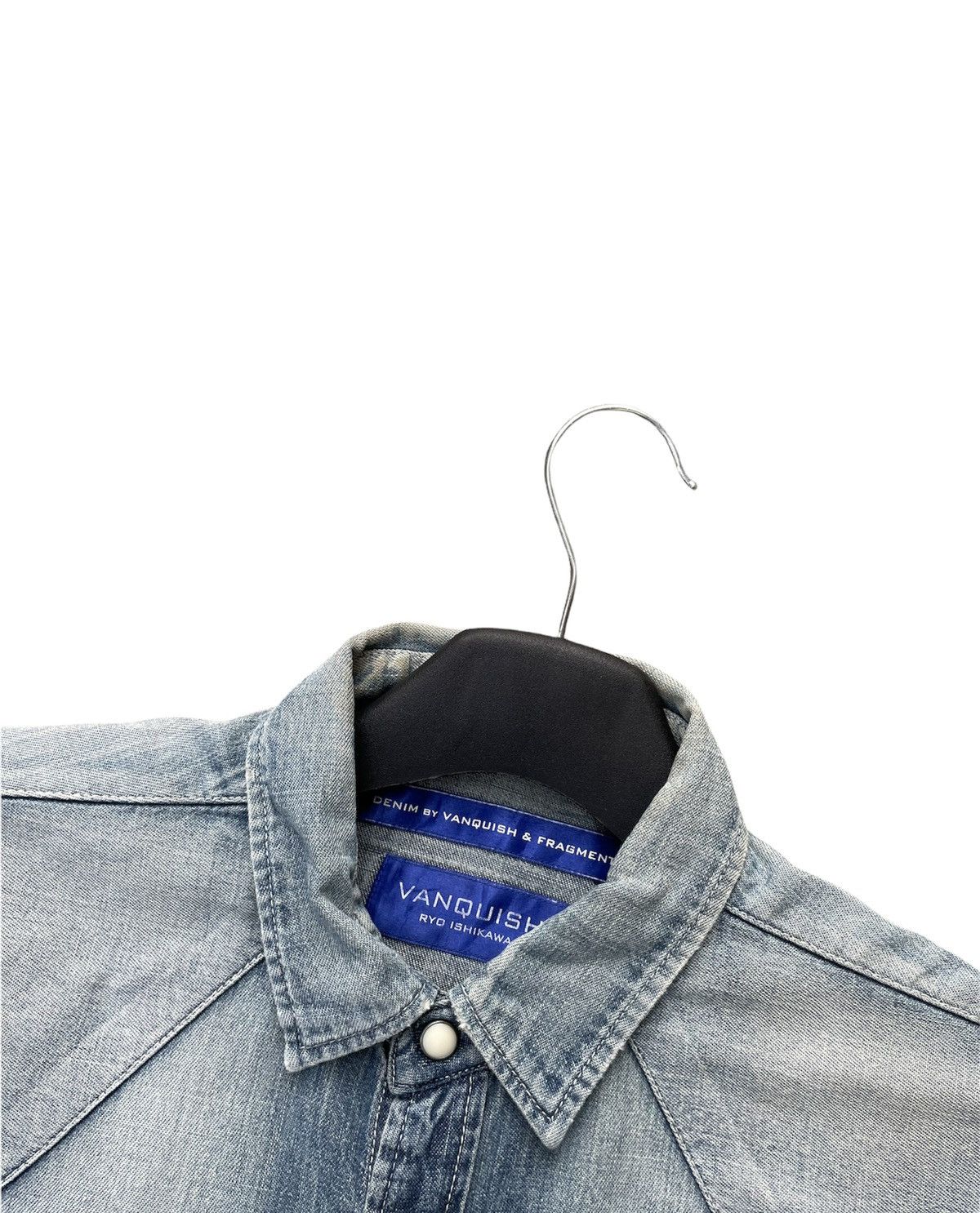 Designer Vanquish X Ryo Ishikawa Selvedge Western Shirt Size US M / EU 48-50 / 2 - 6 Thumbnail