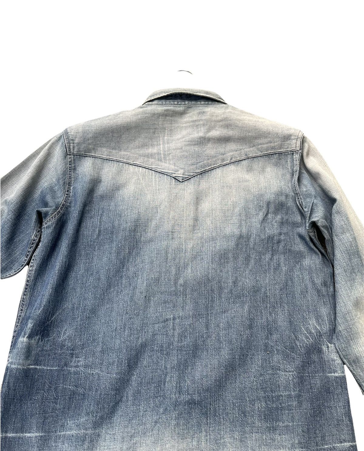 Designer Vanquish X Ryo Ishikawa Selvedge Western Shirt Size US M / EU 48-50 / 2 - 8 Thumbnail