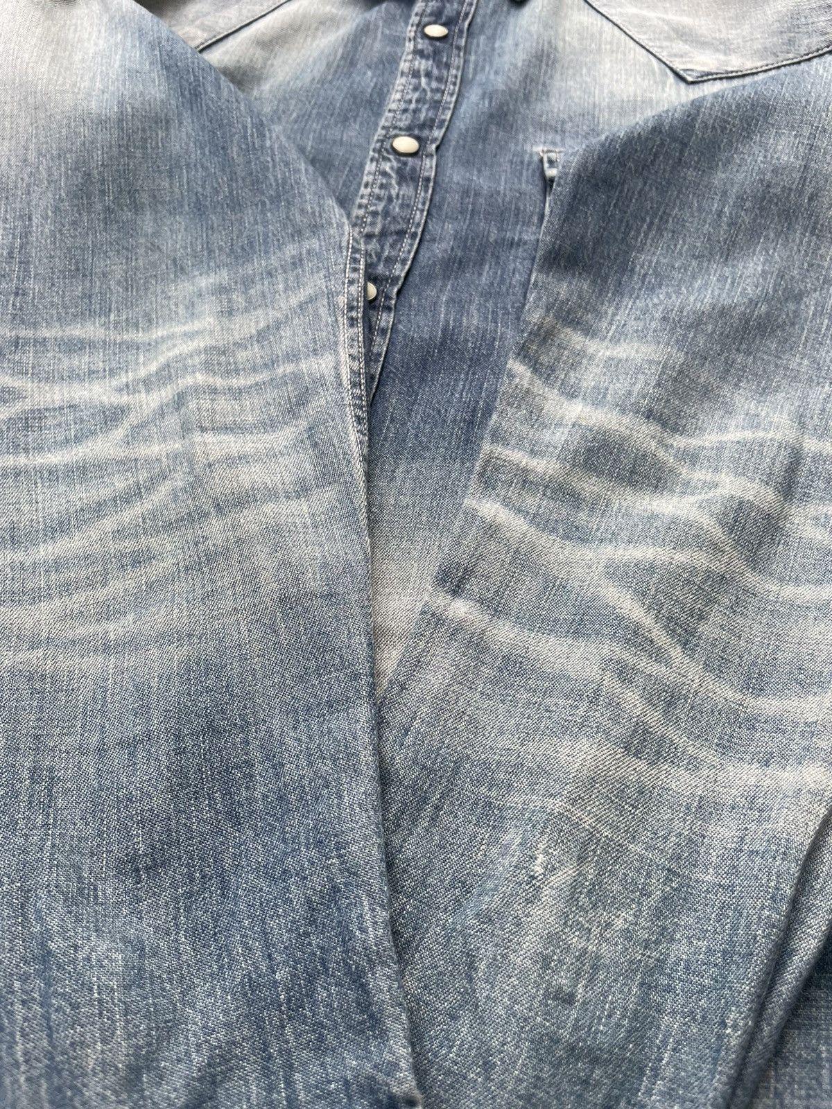 Designer Vanquish X Ryo Ishikawa Selvedge Western Shirt Size US M / EU 48-50 / 2 - 11 Thumbnail