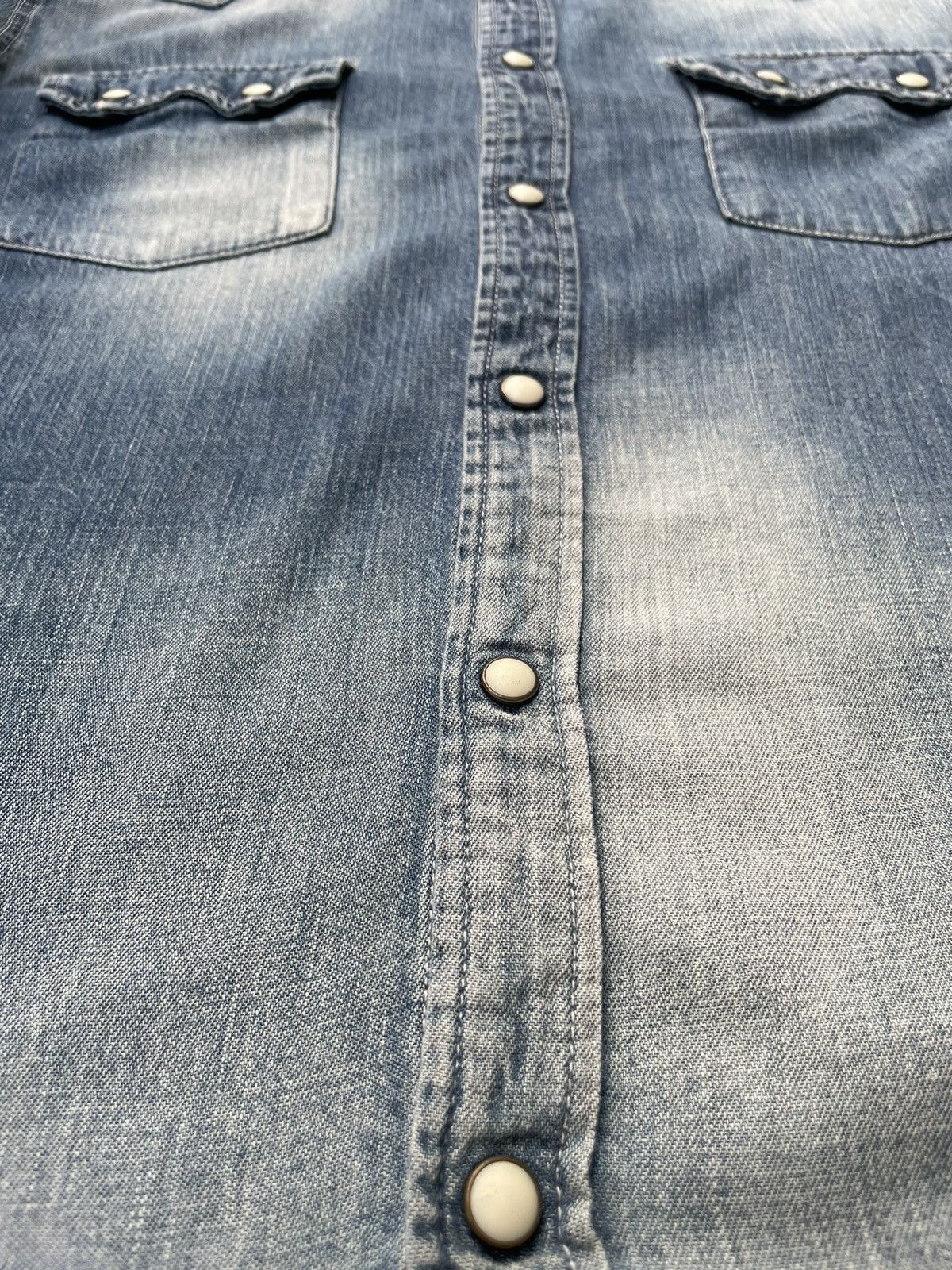 Designer Vanquish X Ryo Ishikawa Selvedge Western Shirt Size US M / EU 48-50 / 2 - 13 Thumbnail