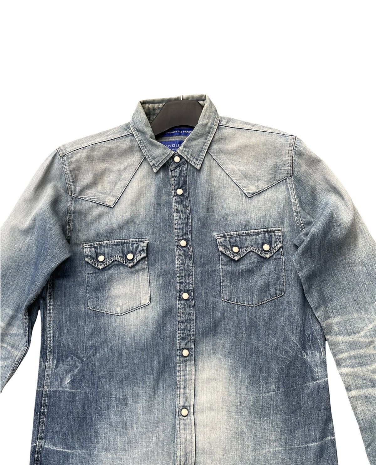 Designer Vanquish X Ryo Ishikawa Selvedge Western Shirt Size US M / EU 48-50 / 2 - 3 Thumbnail