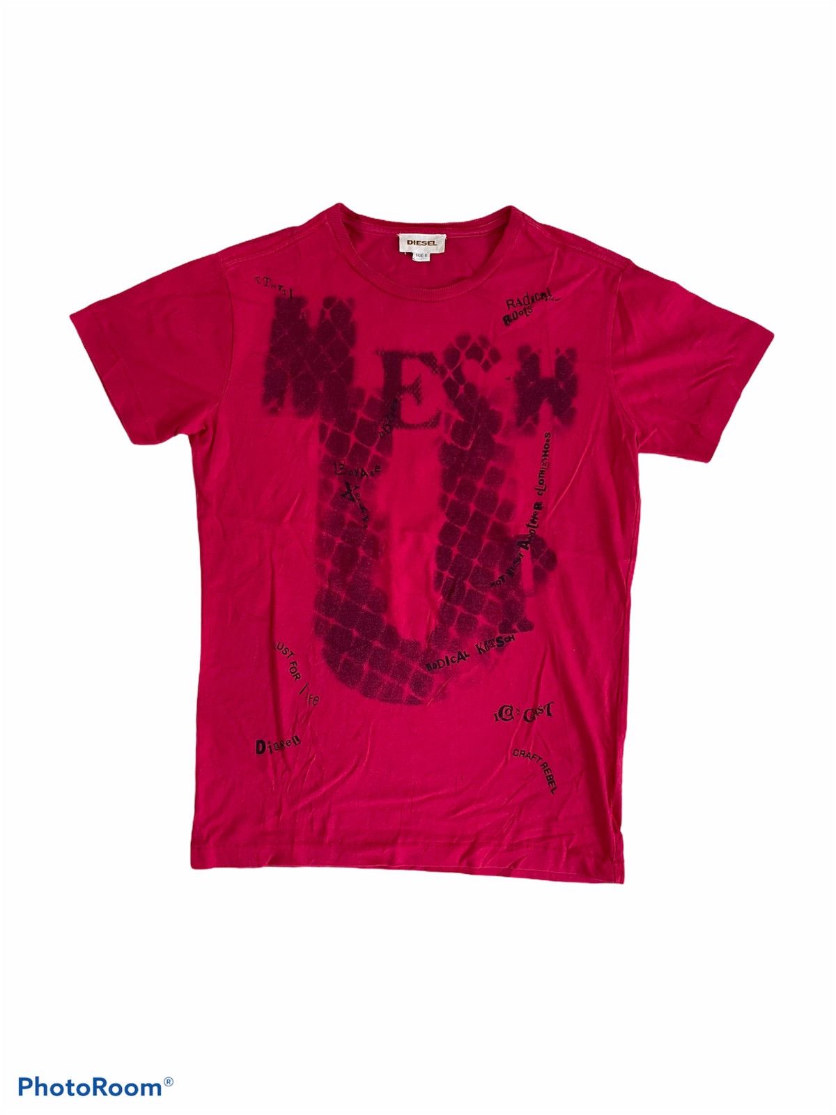 Diesel Diesel red tee Size US XS / EU 42 / 0 - 1 Thumbnail