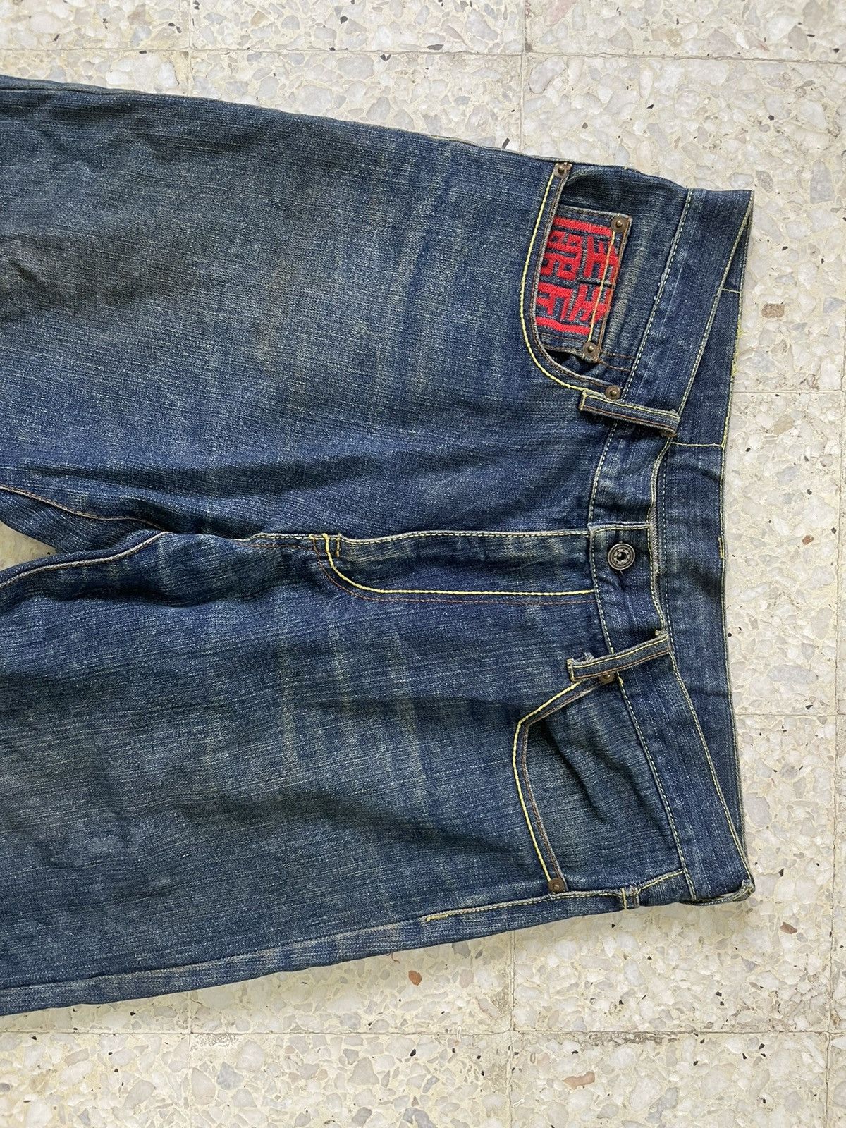 Japanese Brand TUWAMONO jeans Size US 35 - 4 Thumbnail