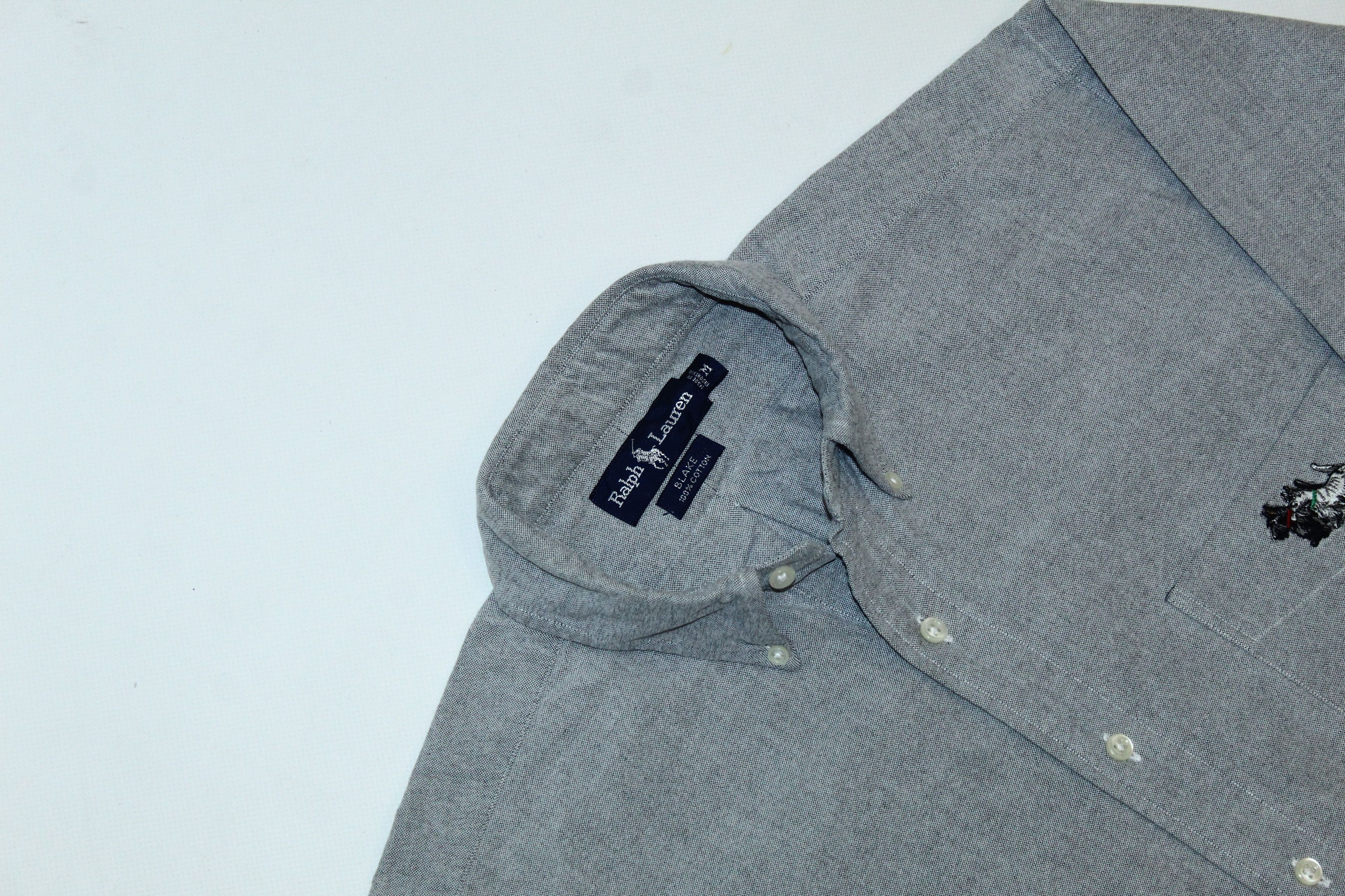 Polo Ralph Lauren 🔥 VTG 🔥 Ralph Lauren Blake Button Down Shirt Terriers Logo Size US XL / EU 56 / 4 - 7 Thumbnail