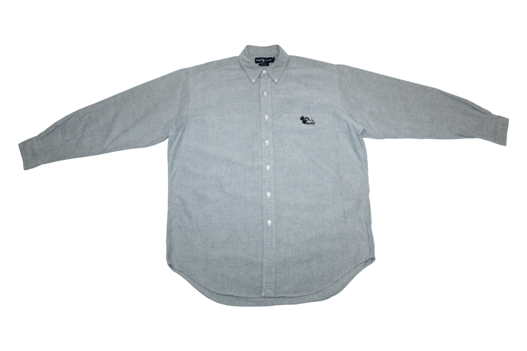 Polo Ralph Lauren 🔥 VTG 🔥 Ralph Lauren Blake Button Down Shirt Terriers Logo Size US XL / EU 56 / 4 - 2 Thumbnail
