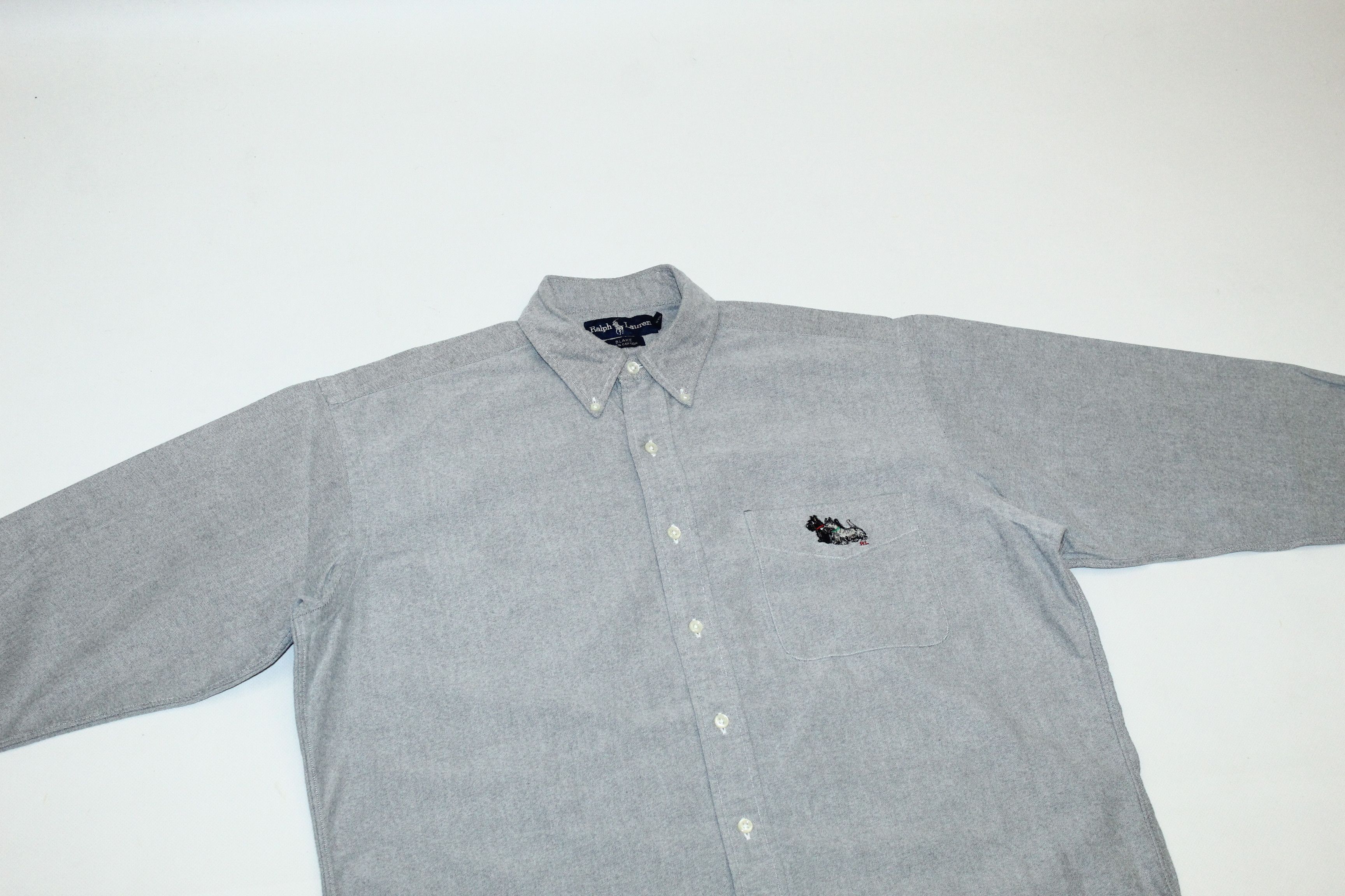 Polo Ralph Lauren 🔥 VTG 🔥 Ralph Lauren Blake Button Down Shirt Terriers Logo Size US XL / EU 56 / 4 - 3 Thumbnail
