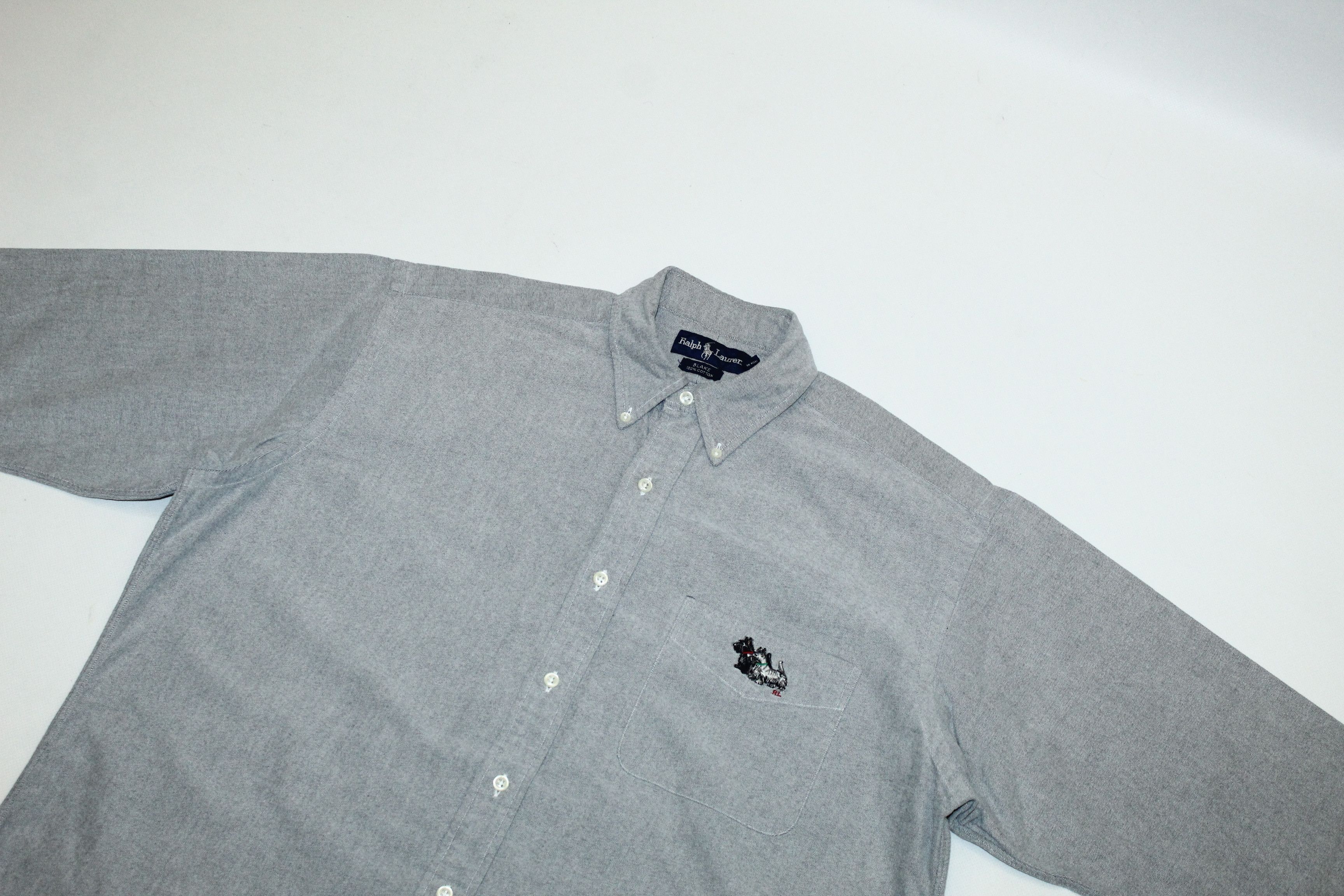 Polo Ralph Lauren 🔥 VTG 🔥 Ralph Lauren Blake Button Down Shirt Terriers Logo Size US XL / EU 56 / 4 - 4 Thumbnail