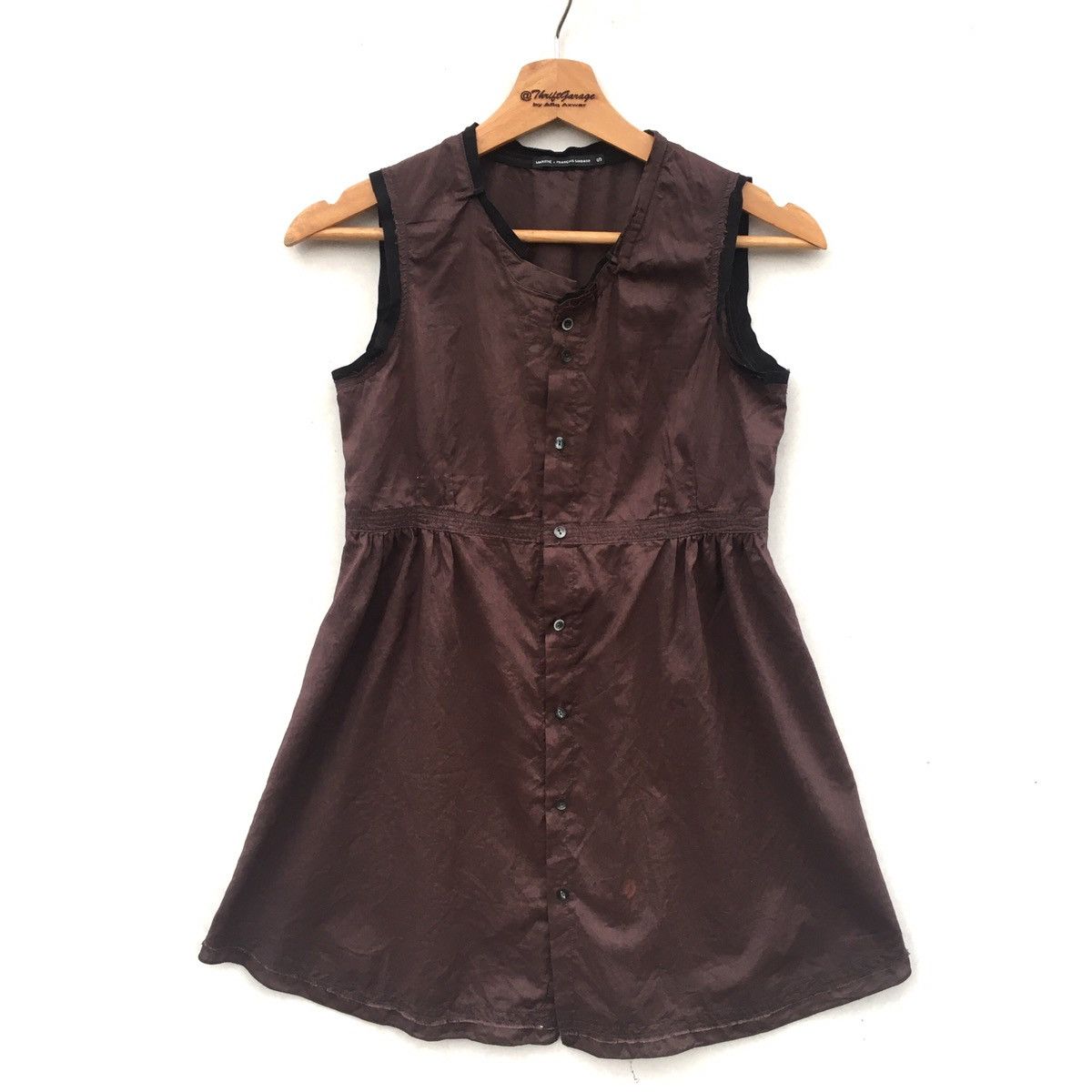 Marithe + Francois Girbaud × Vintage Vintage Marithe Francois Girbaud Sleeveless Top Size US S / EU 44-46 / 1 - 1 Thumbnail