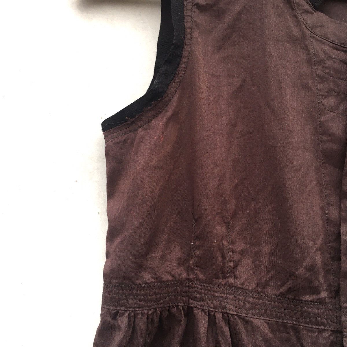 Marithe + Francois Girbaud × Vintage Vintage Marithe Francois Girbaud Sleeveless Top Size US S / EU 44-46 / 1 - 5 Thumbnail