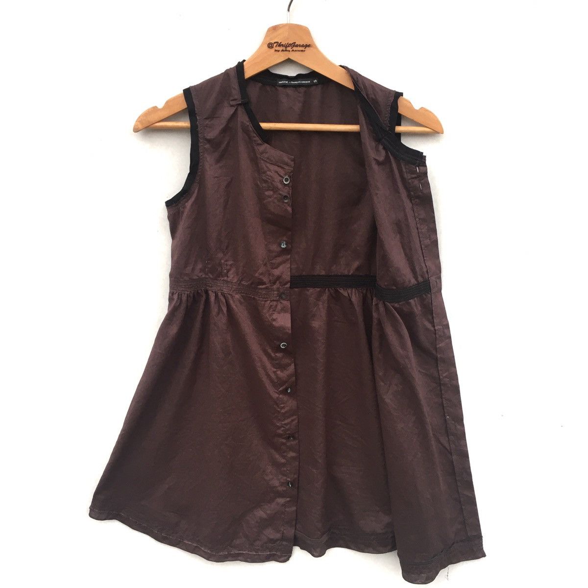 Marithe + Francois Girbaud × Vintage Vintage Marithe Francois Girbaud Sleeveless Top Size US S / EU 44-46 / 1 - 10 Thumbnail