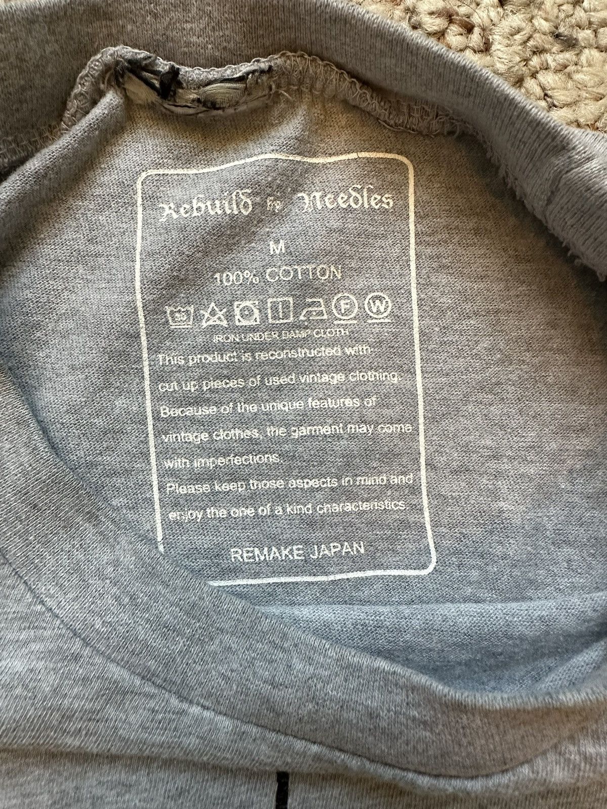 Needles Rebuild By Needles " 7 Cut Tee" University Of owa Size US M / EU 48-50 / 2 - 3 Thumbnail