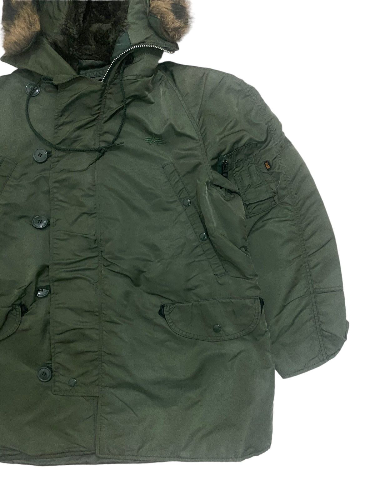 Alpha Industries × Vintage Alpha industries N3B Winter Parka Jacket Size US M / EU 48-50 / 2 - 3 Thumbnail