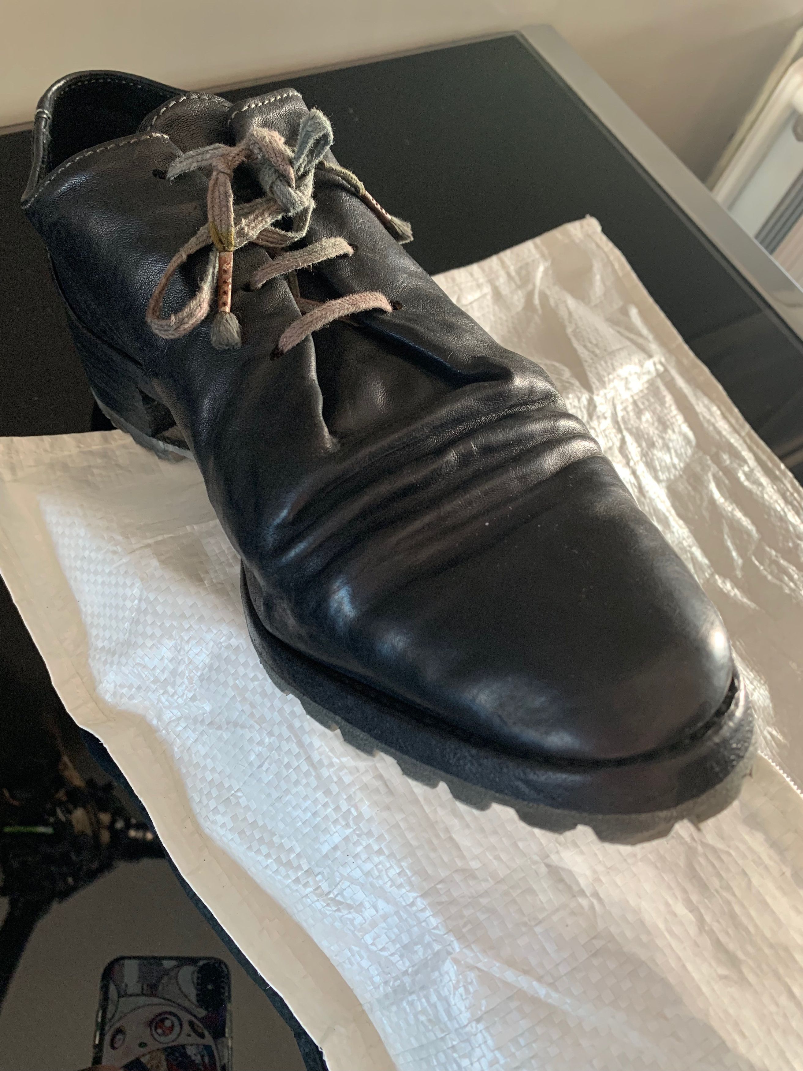 Carol Christian Poell Tank soled Derbies kangaroo col10/9 as New** Size US 10.5 / EU 43-44 - 7 Thumbnail