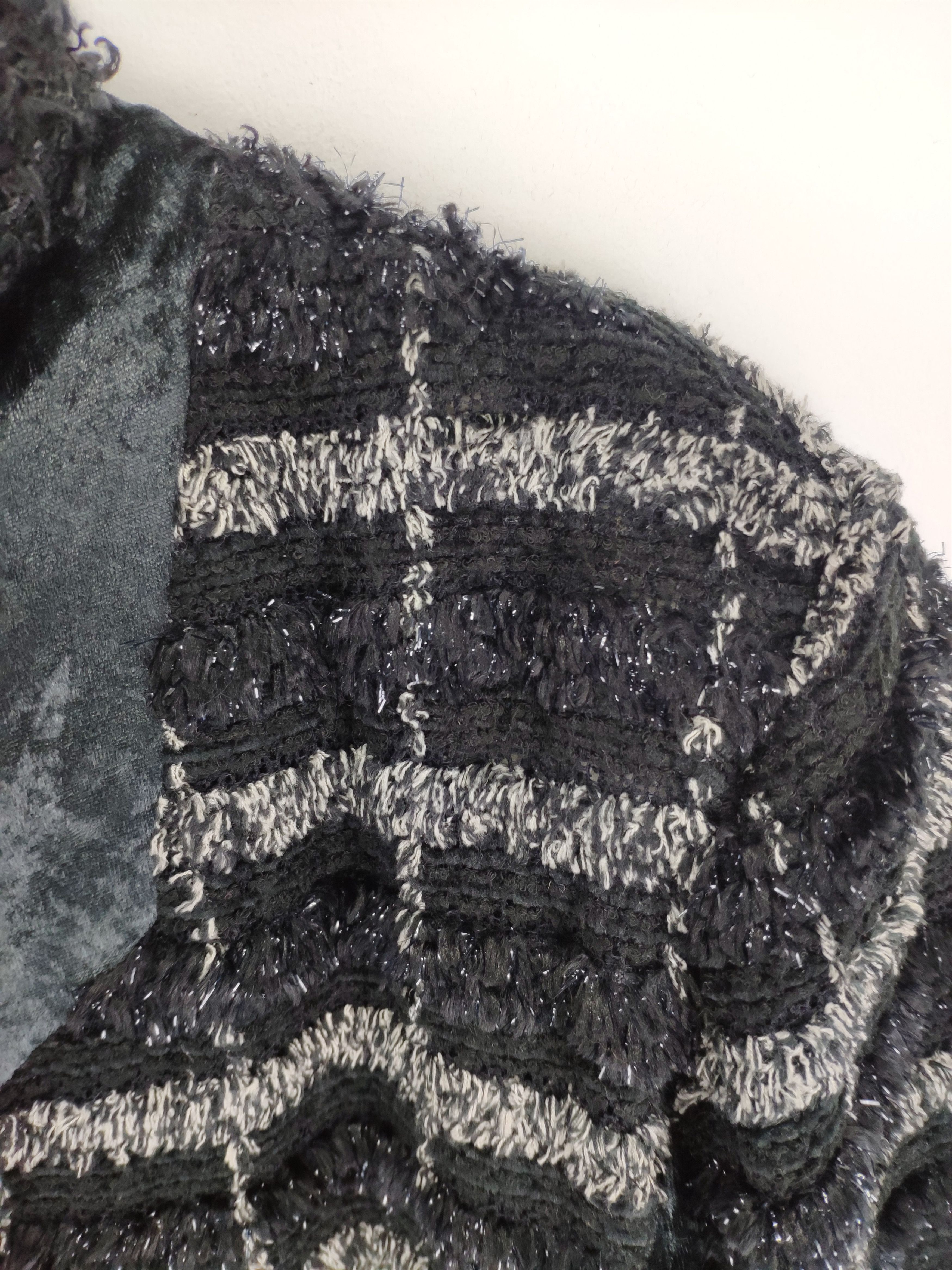 Japanese Brand × Vintage OFFER💥 Vintage Wool Cardigan Dress Gown Inspired Chanel Size M / US 6-8 / IT 42-44 - 8 Thumbnail