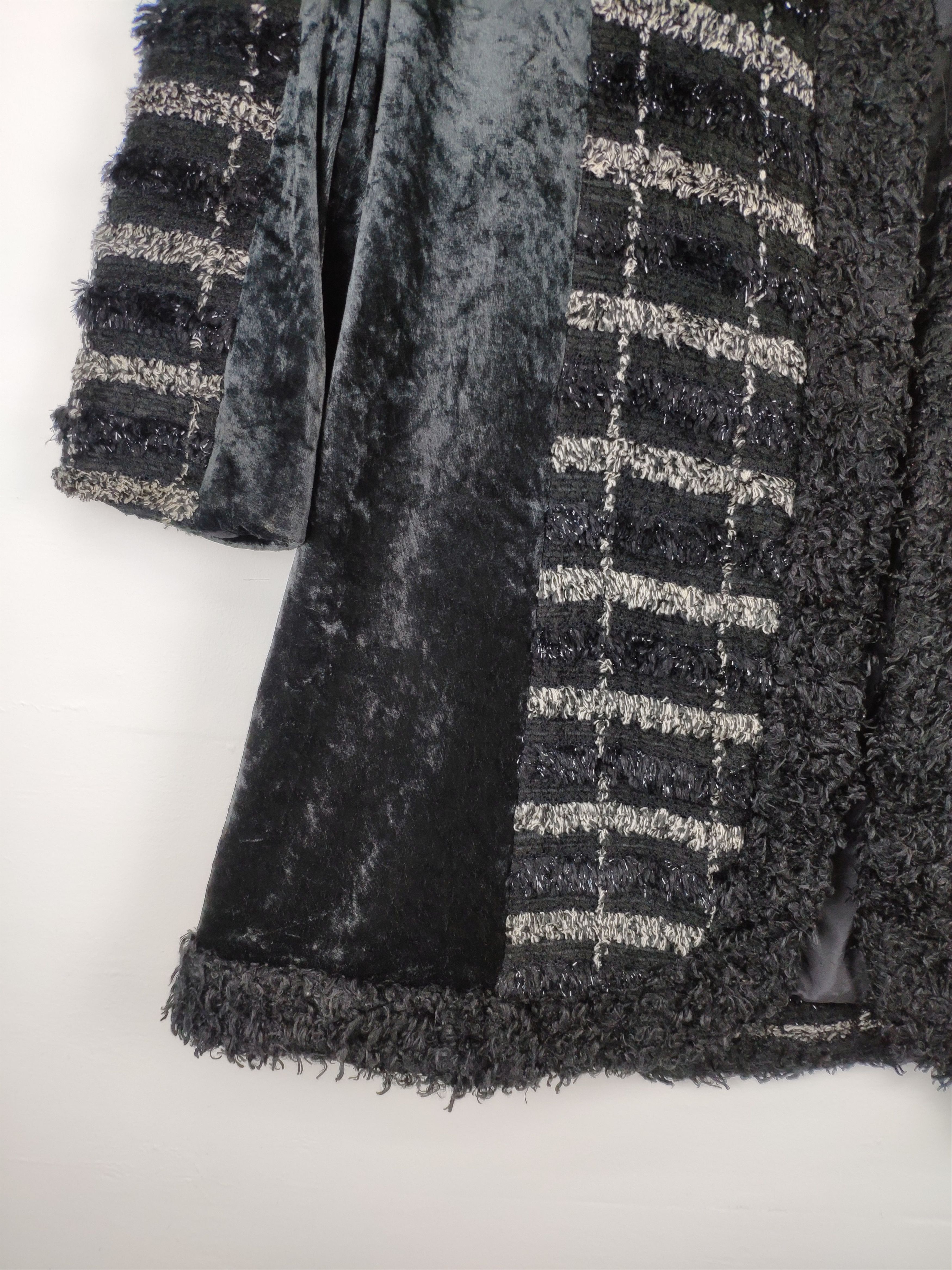 Japanese Brand × Vintage OFFER💥 Vintage Wool Cardigan Dress Gown Inspired Chanel Size M / US 6-8 / IT 42-44 - 6 Thumbnail
