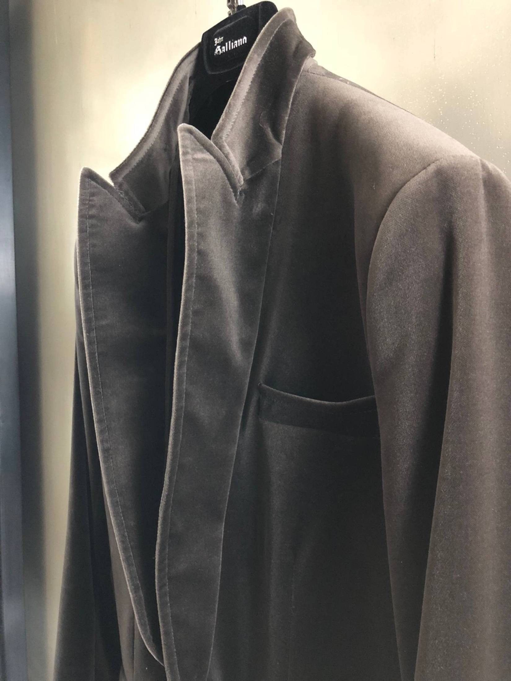 John Galliano NEW** Bronze/brown detached collar Blazer Size 52S - 4 Thumbnail