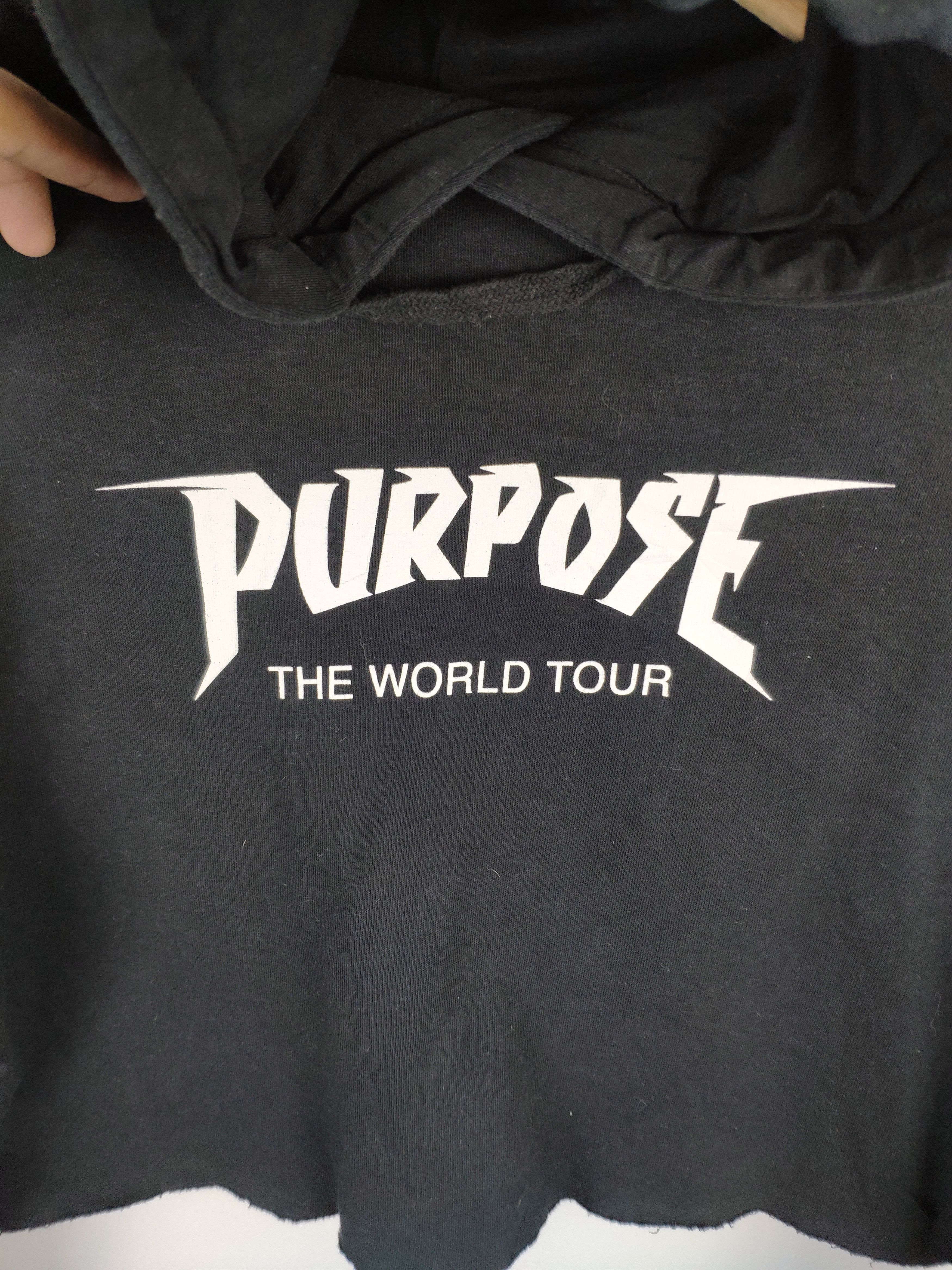 Divided × H&M × Justin Bieber Justin Bieber Purpose World Tour Hoodie Cropped Size S / US 4 / IT 40 - 2 Thumbnail