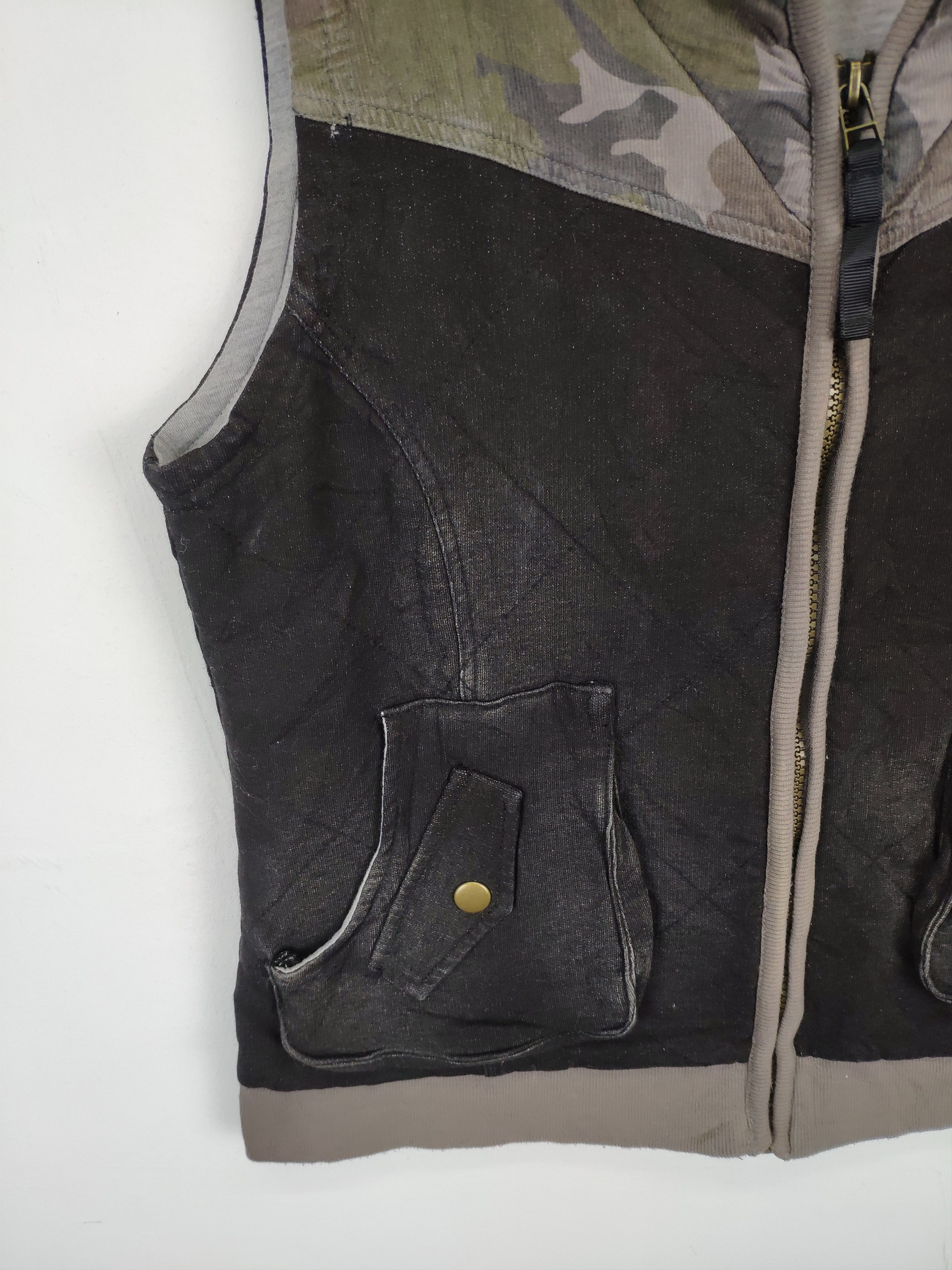 Japanese Brand × Vintage Vintage Camo Vest Japanese Unbranded Size S / US 4 / IT 40 - 8 Thumbnail