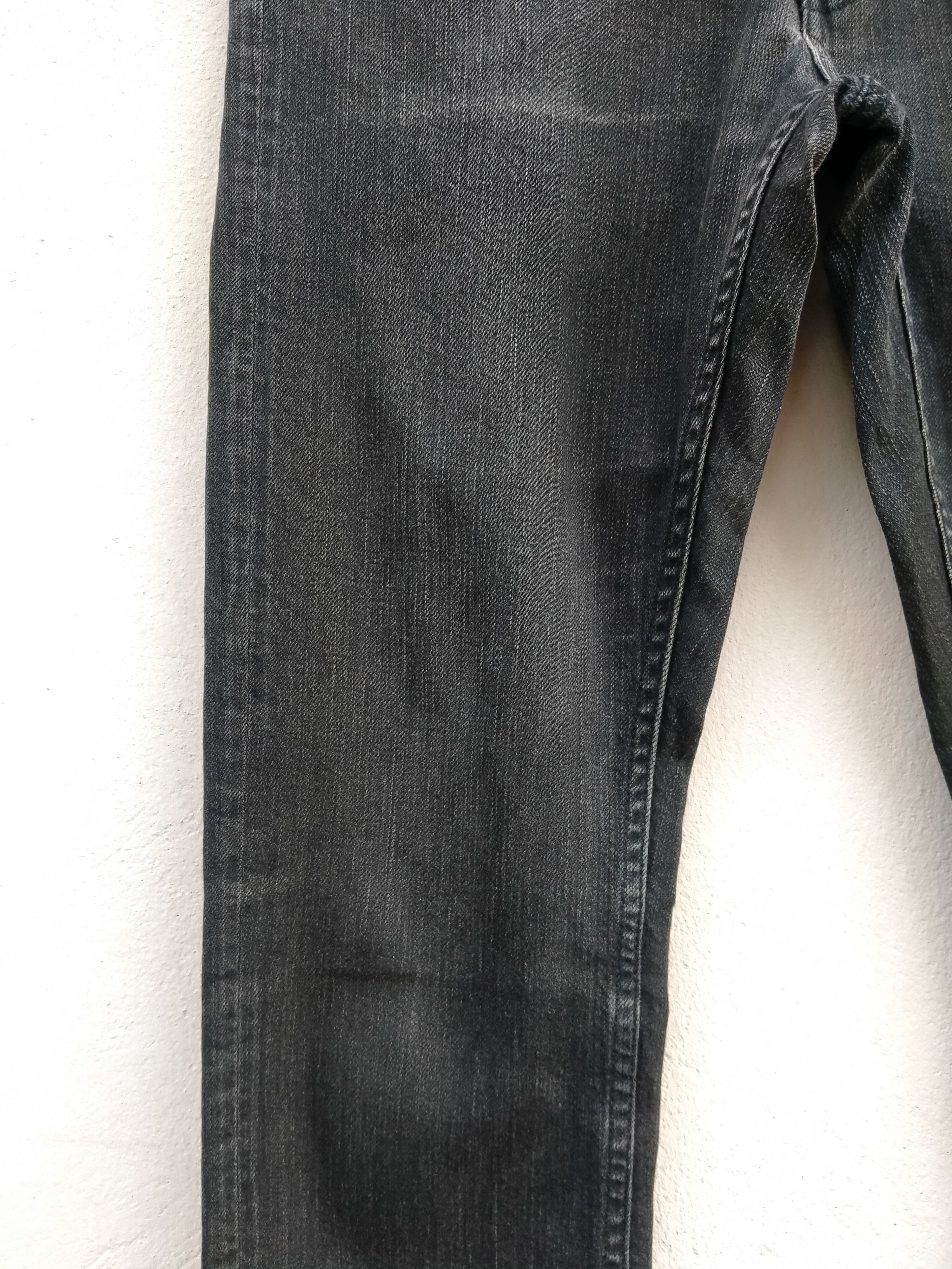 Vivienne Westwood Vtg Vivienne Westwood Man Black Distressed Denim Jeans Size US 31 - 6 Thumbnail