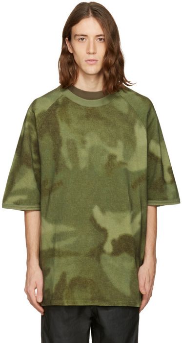 Yeezy Season SEASON 3 Raglan Knit Camo Tee | Grailed