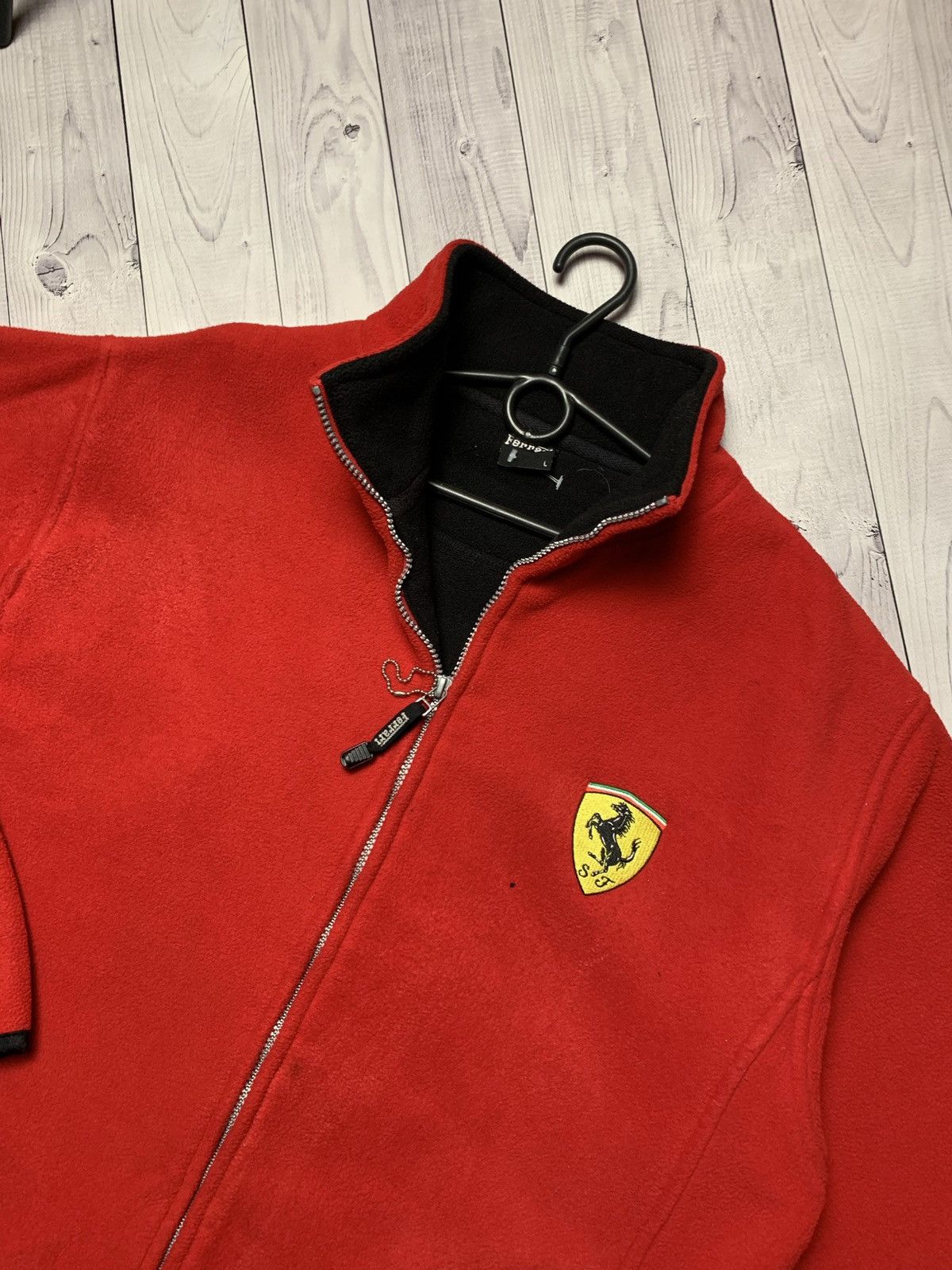 Ferrari × Vintage Vintage Ferrari fleece jacket size L logo Size US L / EU 52-54 / 3 - 2 Thumbnail