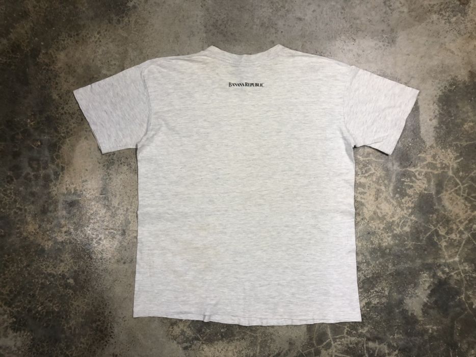 Banana Republic 90s Banana Republic Art tee rare Grailed