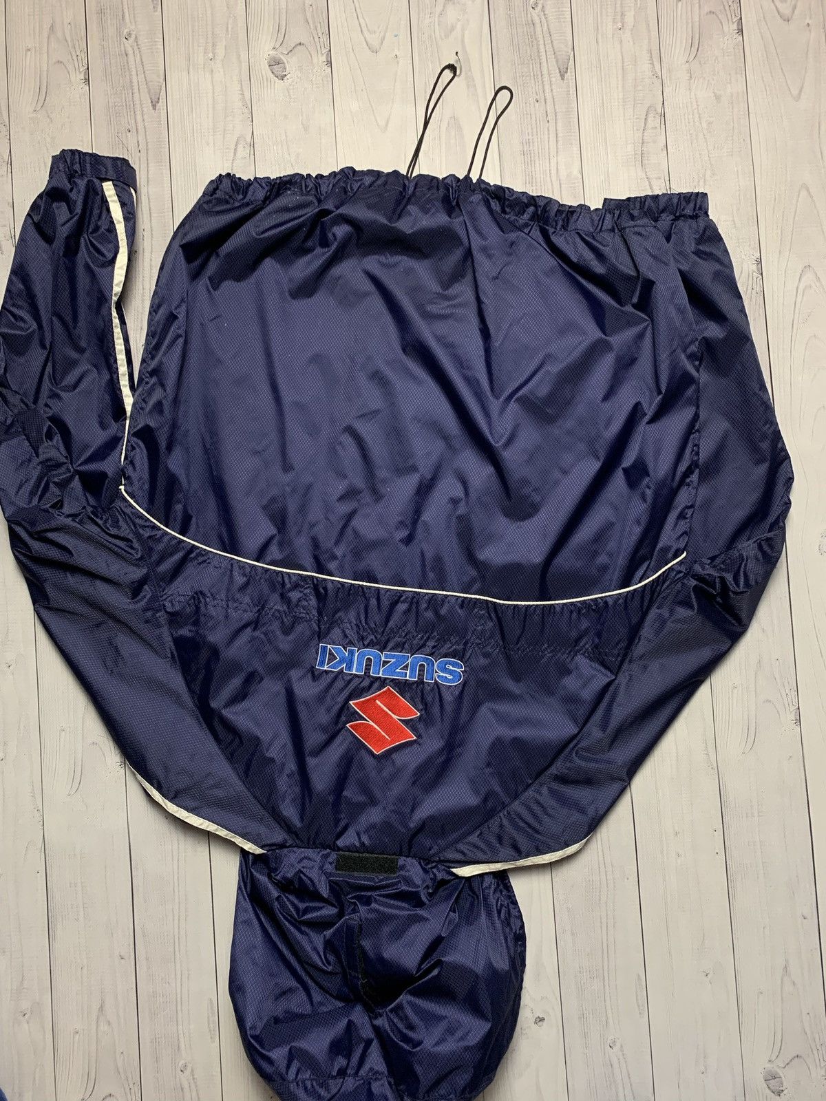 Vintage Vintage Suzuki Moto light jacket size M logo Size US M / EU 48-50 / 2 - 7 Thumbnail