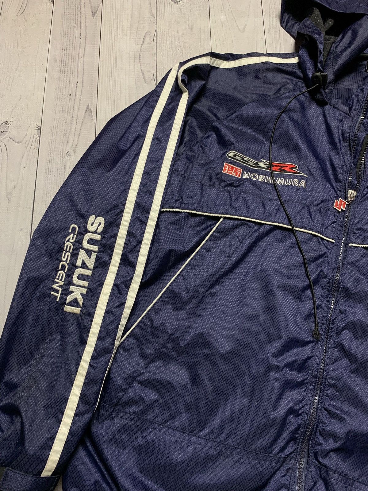 Vintage Vintage Suzuki Moto light jacket size M logo Size US M / EU 48-50 / 2 - 3 Thumbnail