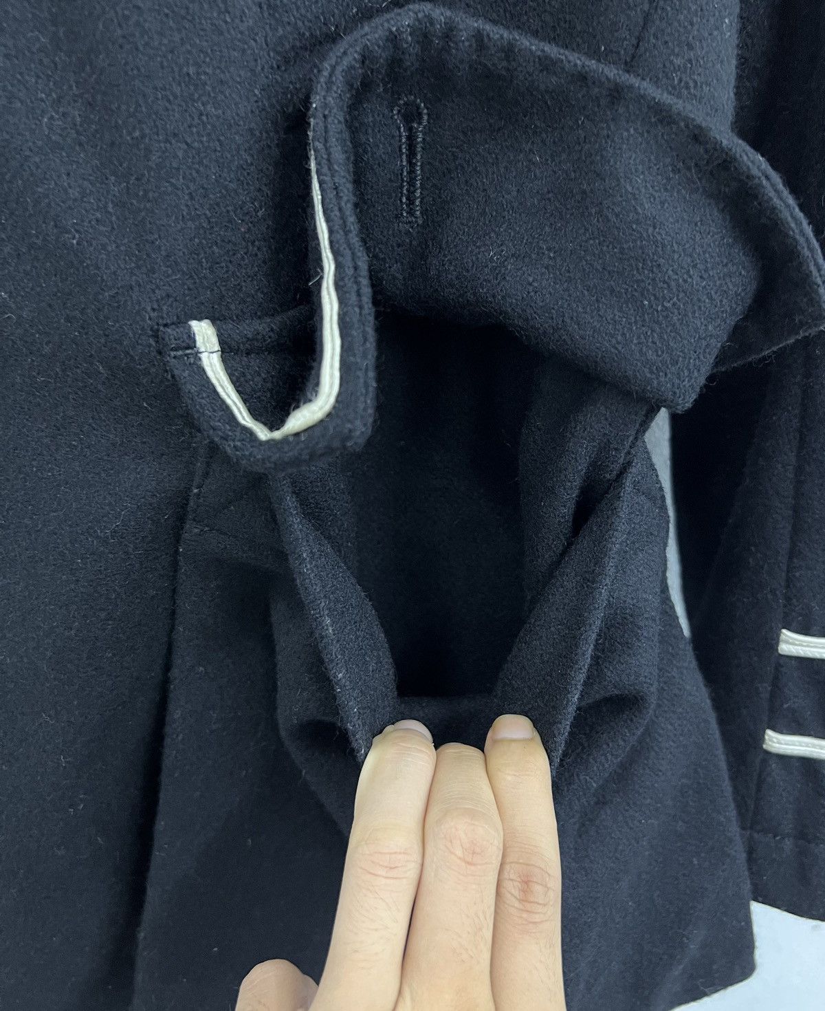 Yohji Yamamoto Yohji Yamamoto Y’s Wool Military Coat – Japan Made – Size 3 Size US M / EU 48-50 / 2 - 9 Thumbnail
