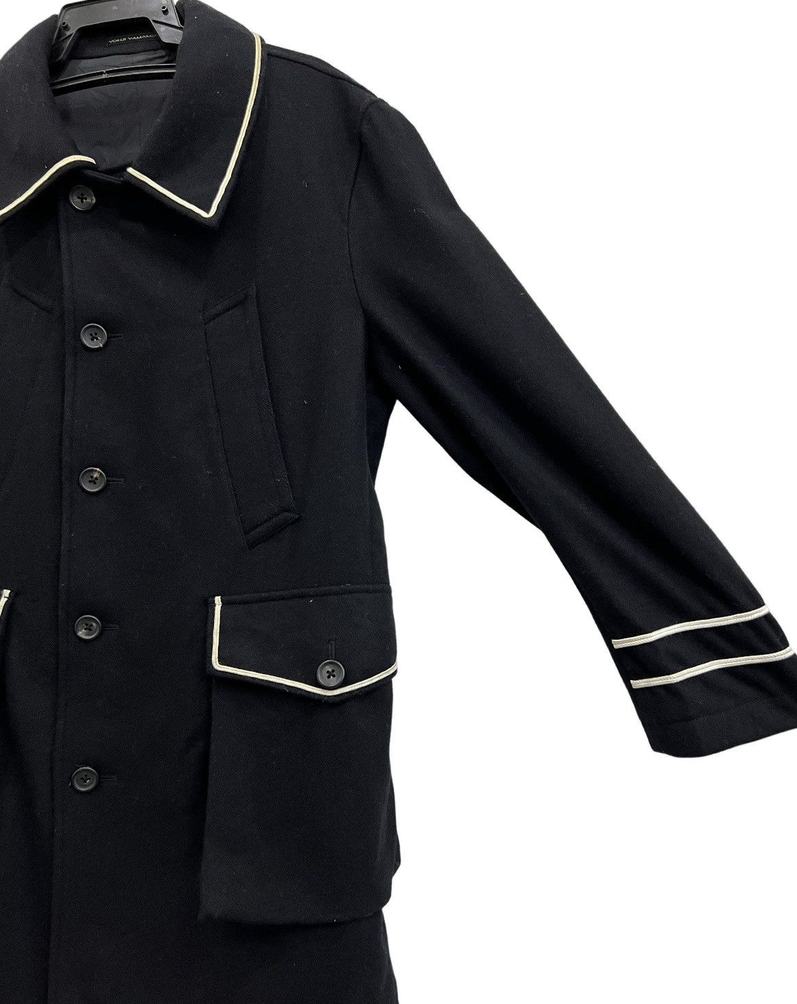 Yohji Yamamoto Yohji Yamamoto Y’s Wool Military Coat – Japan Made – Size 3 Size US M / EU 48-50 / 2 - 5 Thumbnail