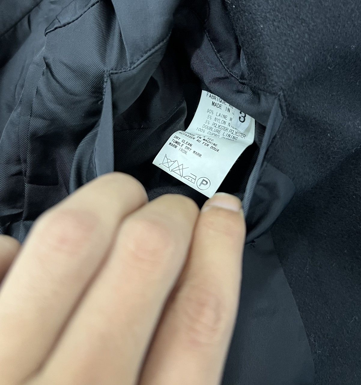 Yohji Yamamoto Yohji Yamamoto Y’s Wool Military Coat – Japan Made – Size 3 Size US M / EU 48-50 / 2 - 18 Thumbnail