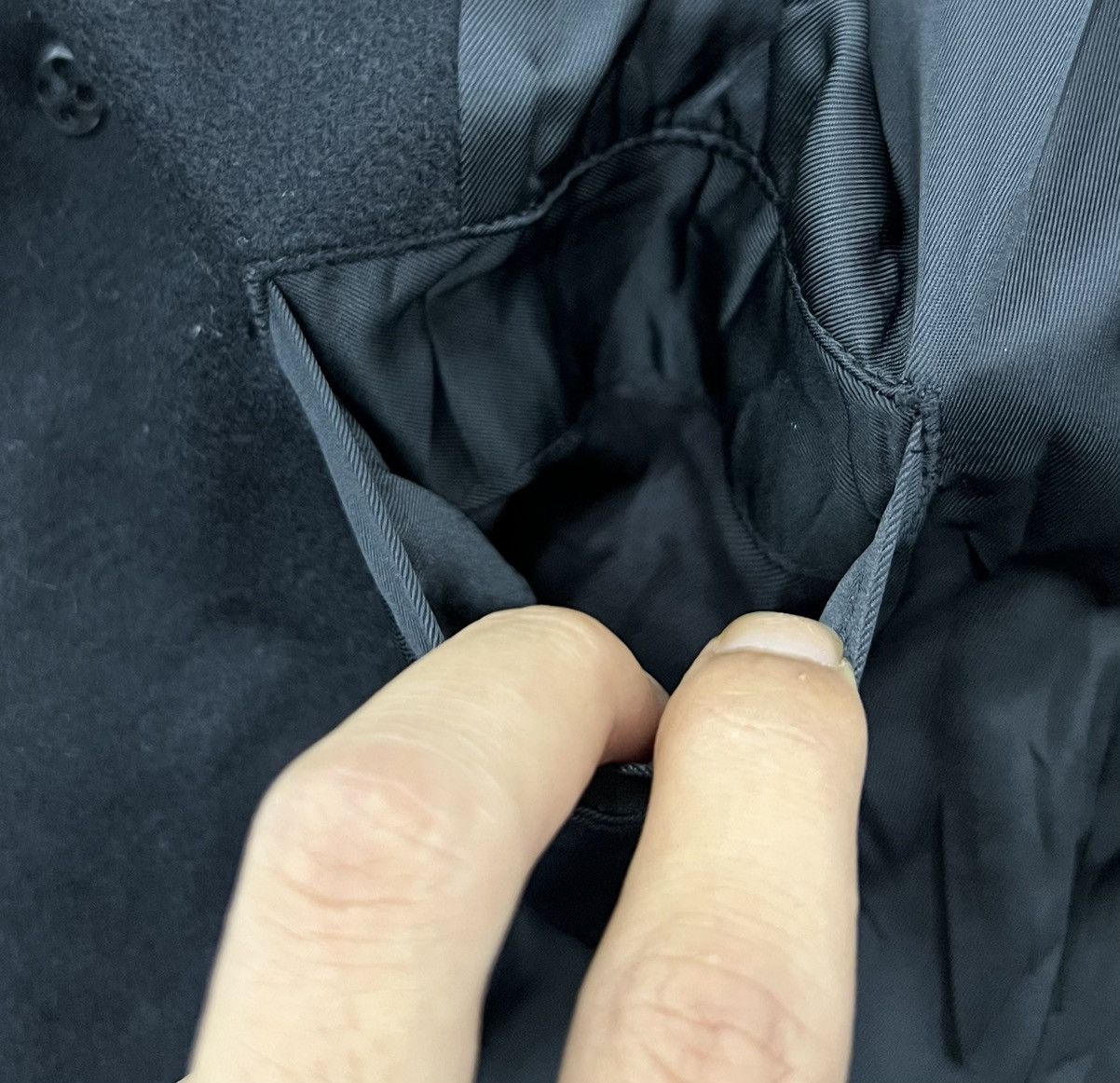 Yohji Yamamoto Yohji Yamamoto Y’s Wool Military Coat – Japan Made – Size 3 Size US M / EU 48-50 / 2 - 16 Thumbnail