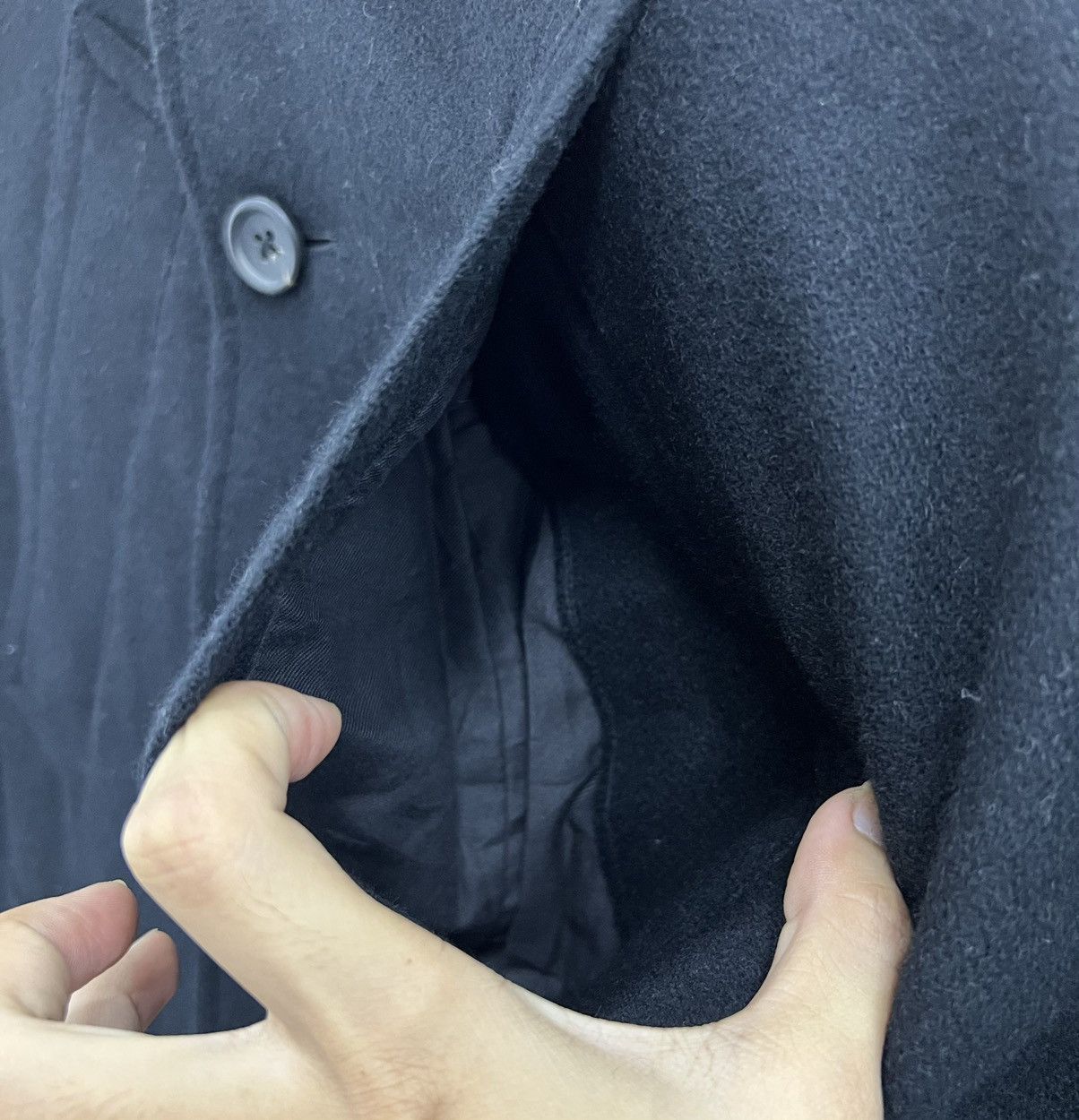 Yohji Yamamoto Yohji Yamamoto Y’s Wool Military Coat – Japan Made – Size 3 Size US M / EU 48-50 / 2 - 7 Thumbnail