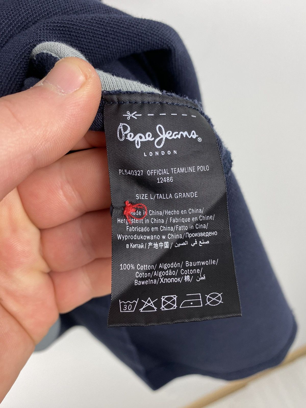 Formula 1 Pepe Jeans Infinity Red Bull Racing Polo T Shirt Ferrari BMW Size US L / EU 52-54 / 3 - 8 Thumbnail