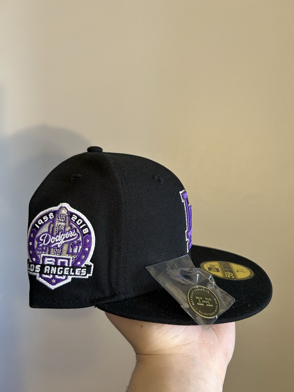 Hat Club Hat Club Los Angeles Dodgers Ice Cold Fashion Size 7 1/4 Size ONE SIZE - 2 Thumbnail