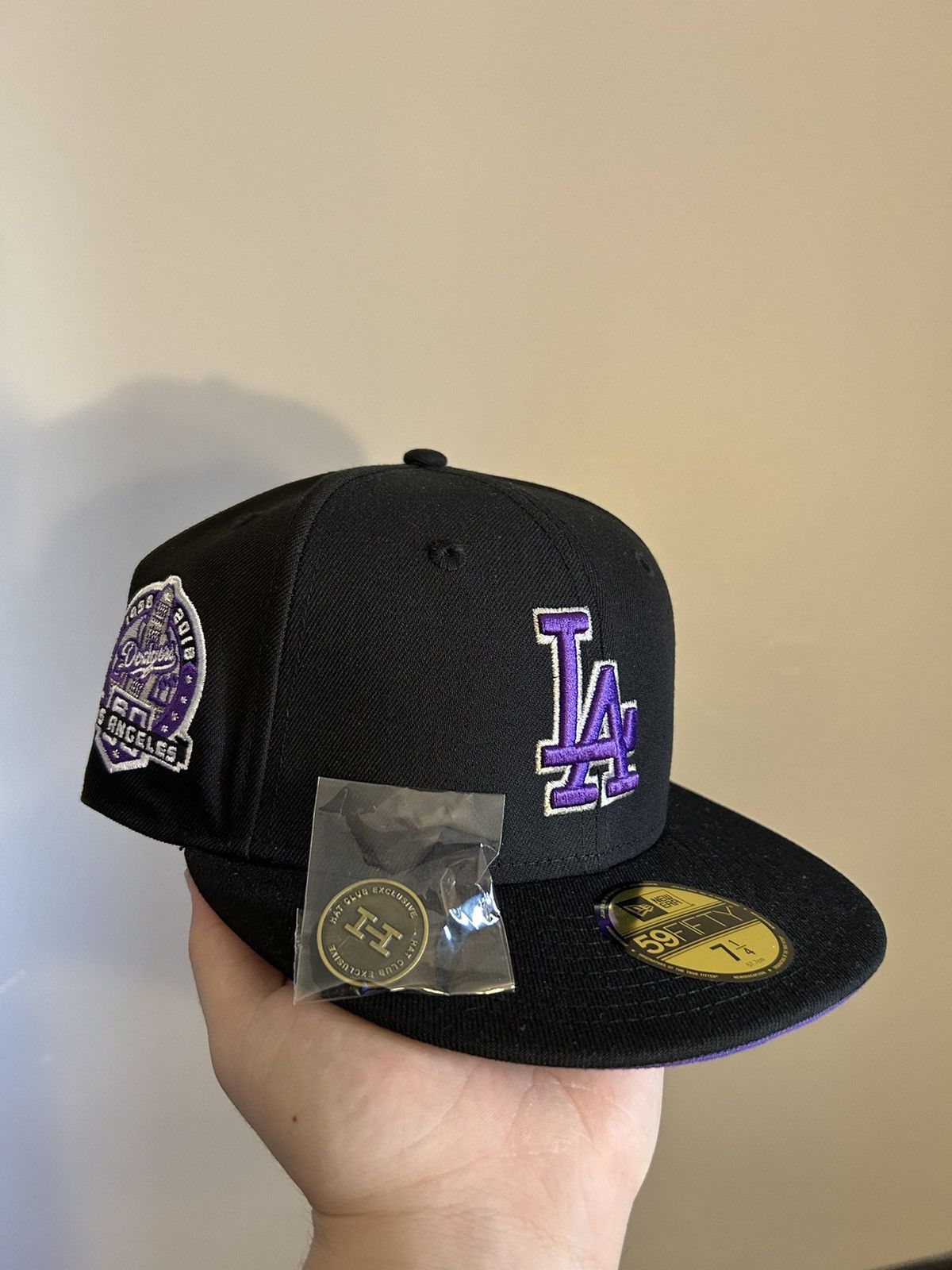 Hat Club Los Angeles Dodgers Ice Cold Fashion Size 7 1/4
