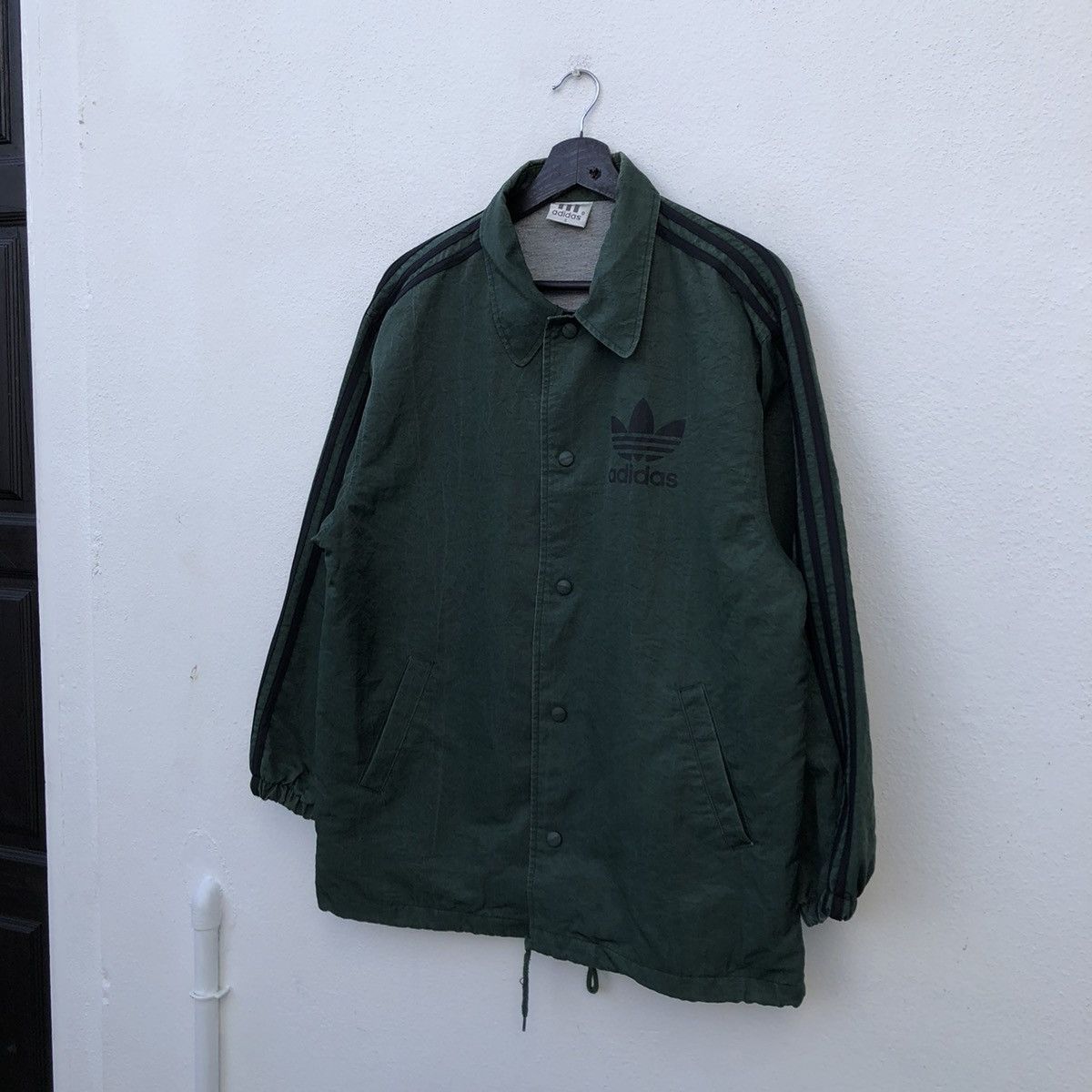 Adidas VINTAGE ADIDAS BIG LOGO LIGHT JACKET RARE COLOUR Size US S / EU 44-46 / 1 - 2 Thumbnail