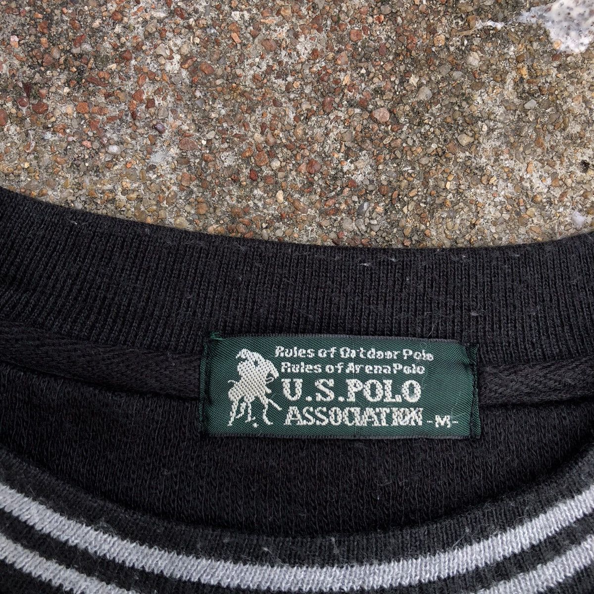 Japanese Brand VINTAGE US POLO ASSOCIATION EMBROIDERED BIG LOGO SWEATSHIRT Size US M / EU 48-50 / 2 - 8 Thumbnail
