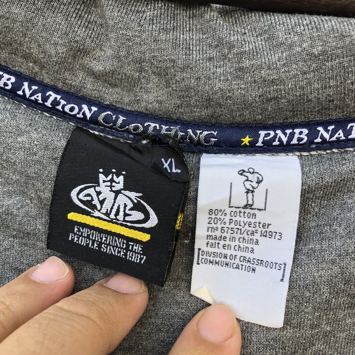 Japanese Brand SKATE BOARD HOODIE STYLE PNB NATION CLOTHING Size US XL / EU 56 / 4 - 14 Thumbnail