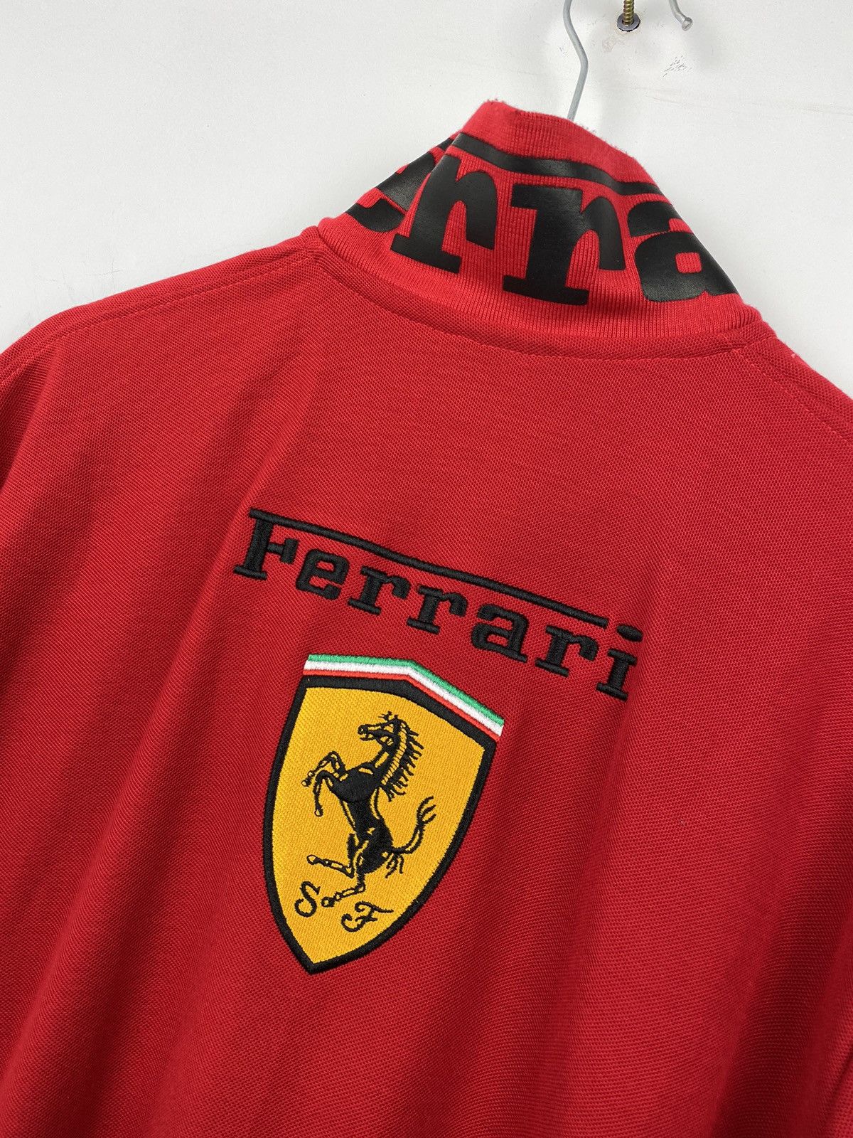 Ferrari Vintage Ferrari F1 Polo T Shirt BMW Mercedes Marlboro Size US L / EU 52-54 / 3 - 2 Thumbnail
