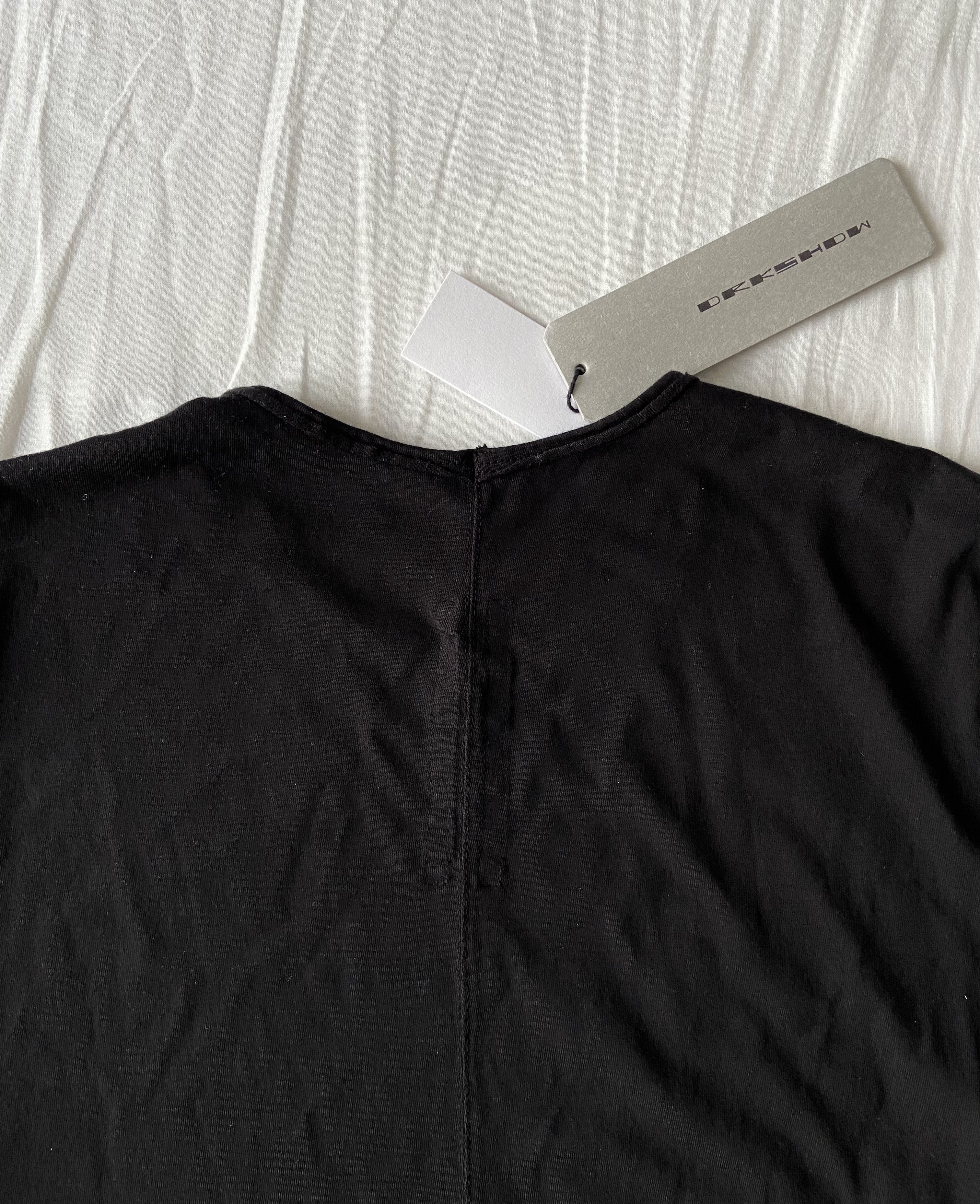 Rick Owens Drkshdw NEW Rick Owens Level Tee Black Size US S / EU 44-46 / 1 - 5 Thumbnail