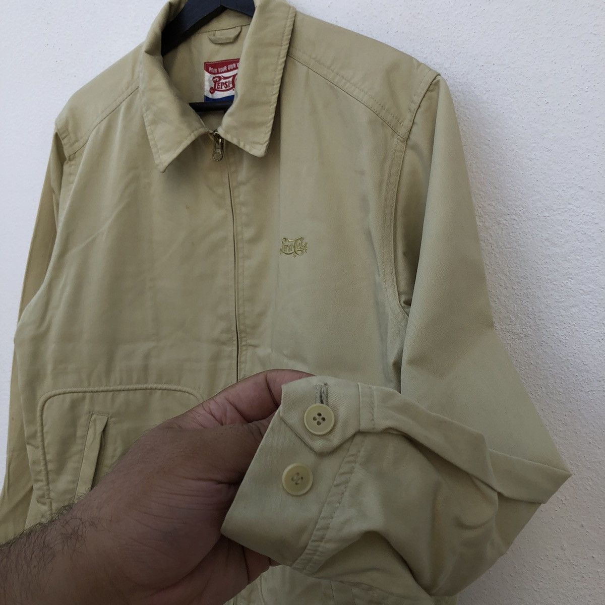 Japanese Brand VINTAGE PEPSI COLA HIKORY CHORE JACKET Size US M / EU 48-50 / 2 - 6 Thumbnail