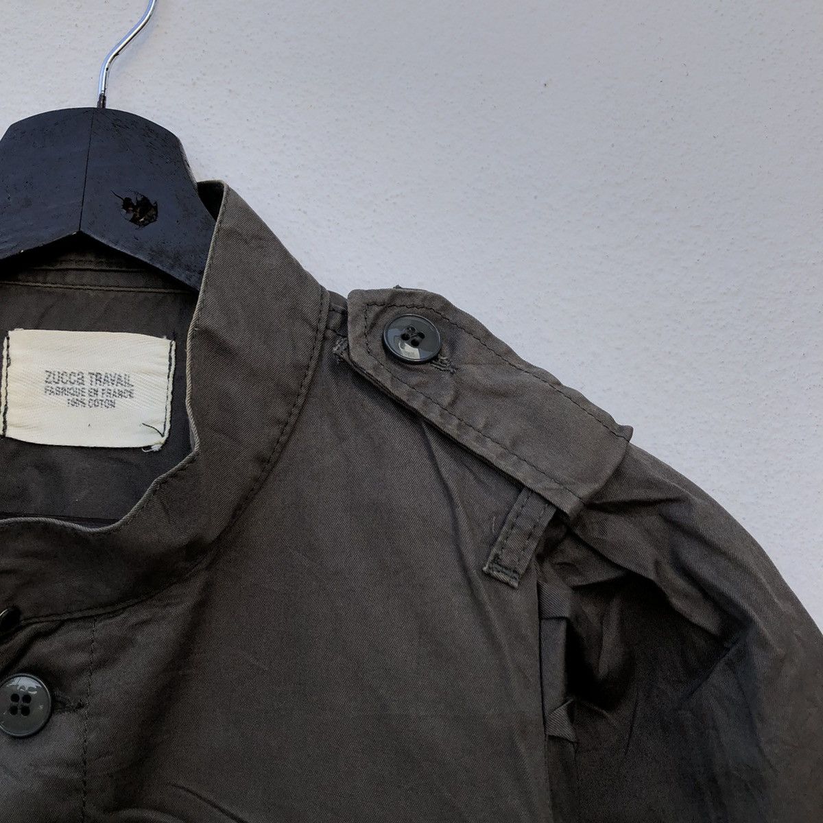 Issey Miyake CROPPED JACKET ZUCCA BY ISSEY MIYAKE JAPAN MILITARY STYLE Size US S / EU 44-46 / 1 - 7 Thumbnail